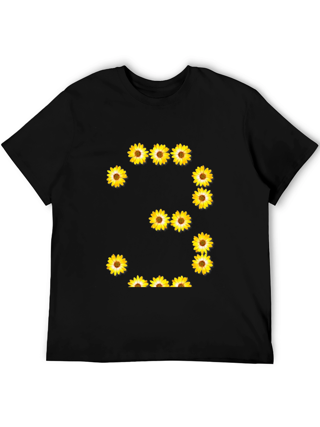 Floral Number Three Graphic Tee