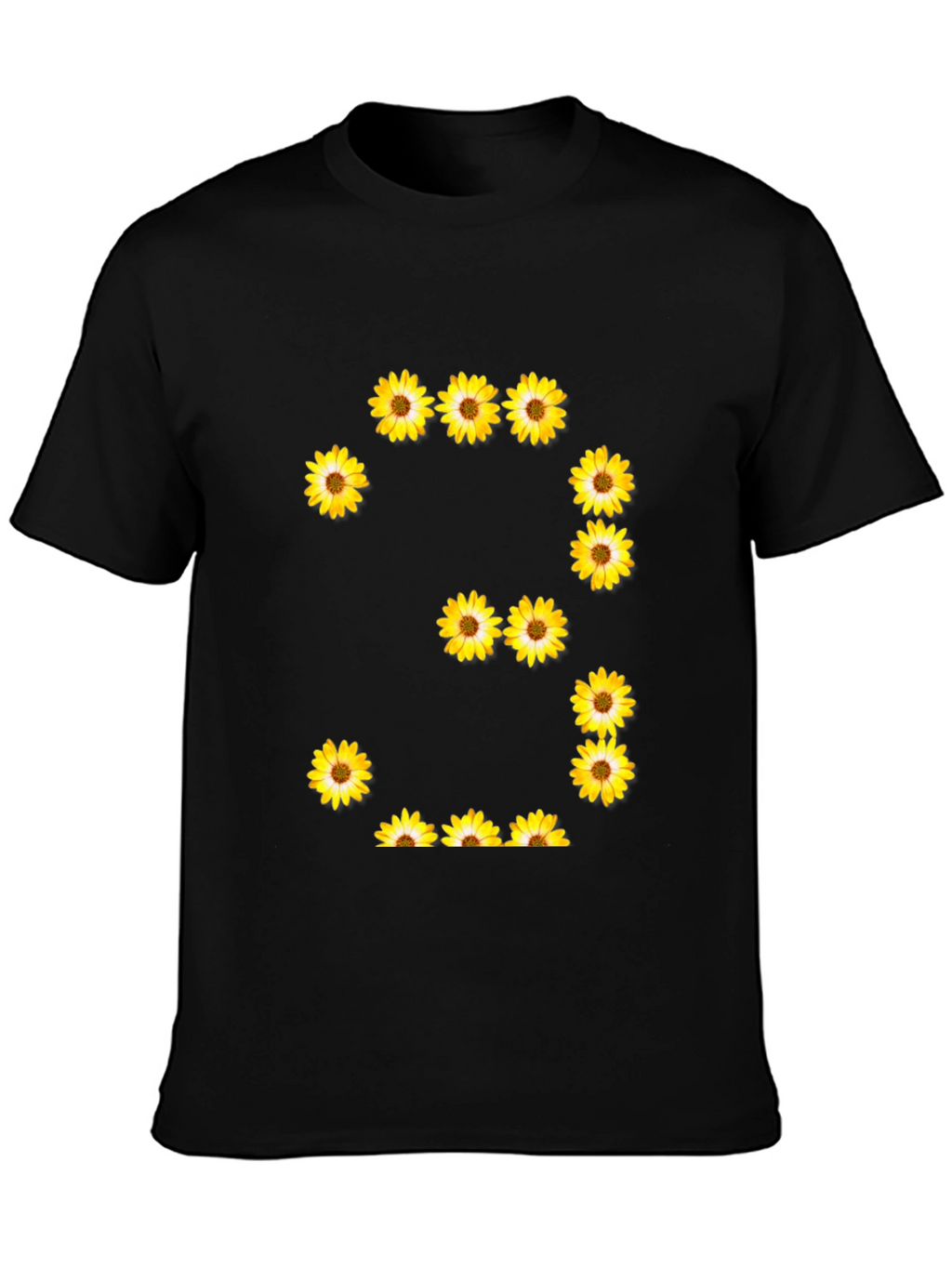 Floral Number Three Graphic Tee
