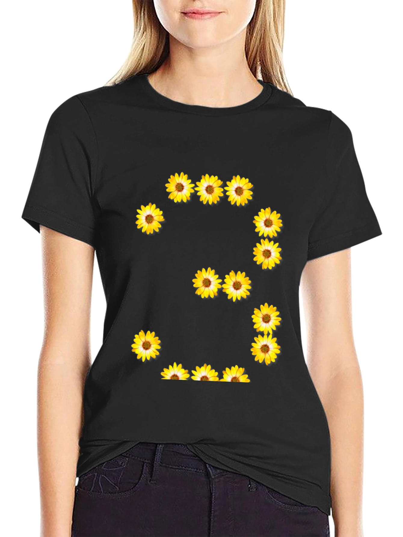 Floral Number Three Graphic Tee