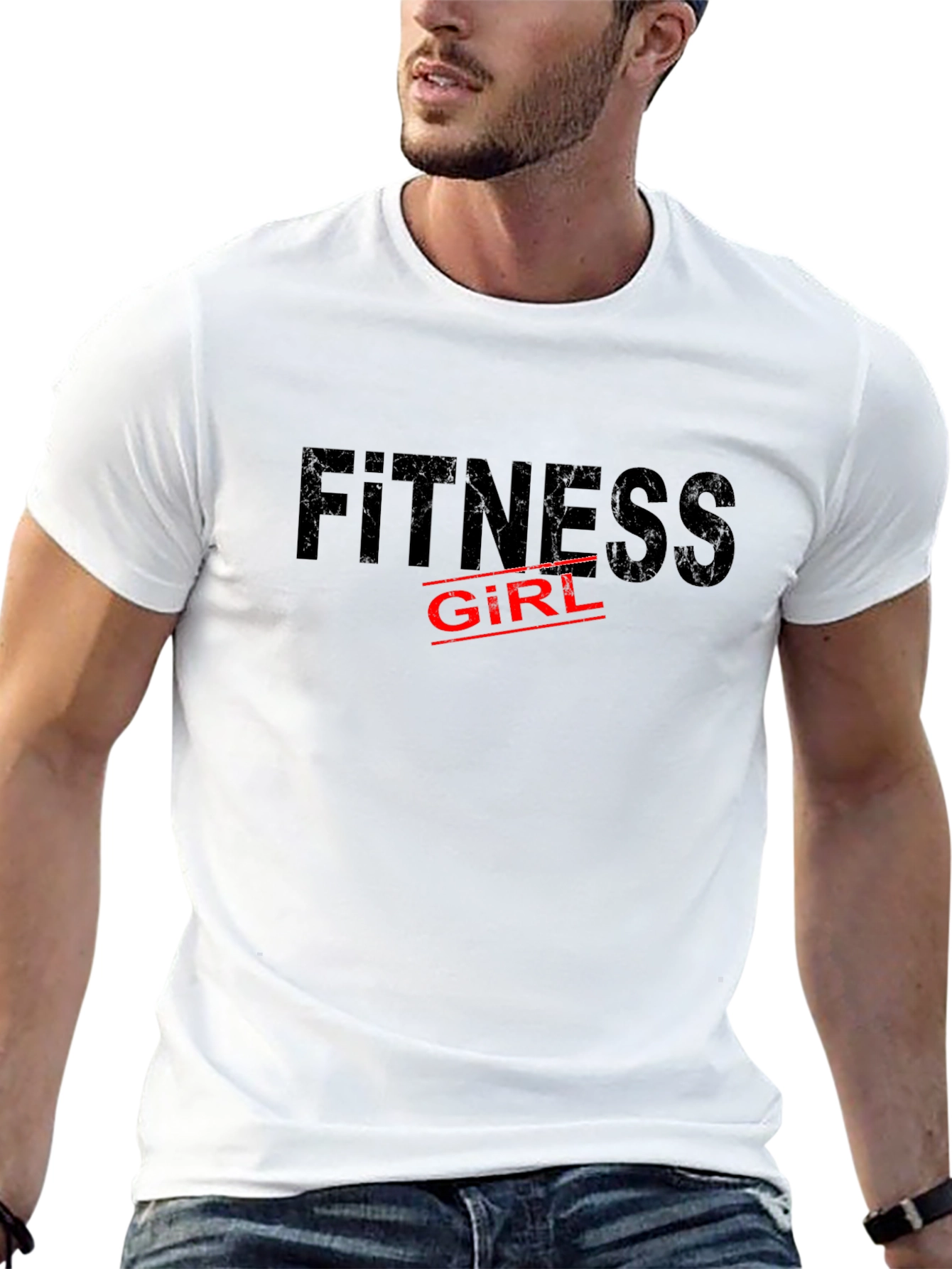 Fitness Girl T-Shirt - Gym Workout Apparel