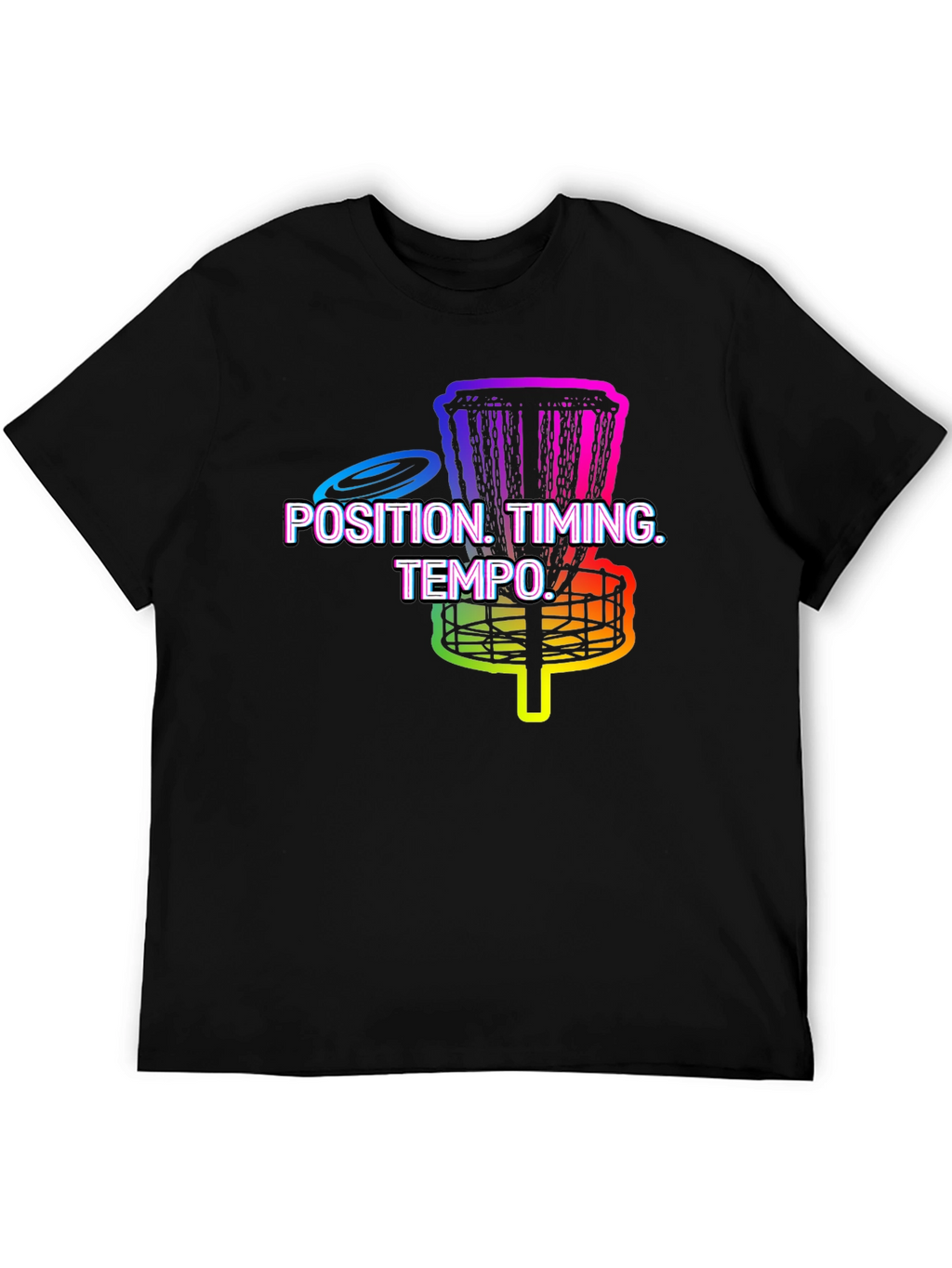 Position Timing Tempo Disc Golf T-Shirt