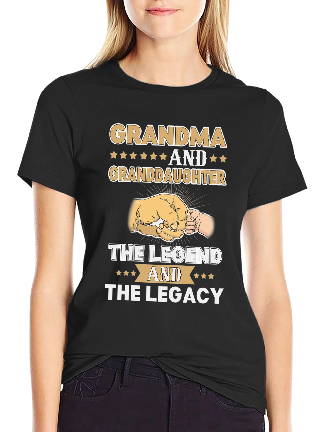 Grandma and Granddaughter Legend Legacy T-Shirt