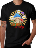 Oh Hey Vacay Mushroom Graphic Tee