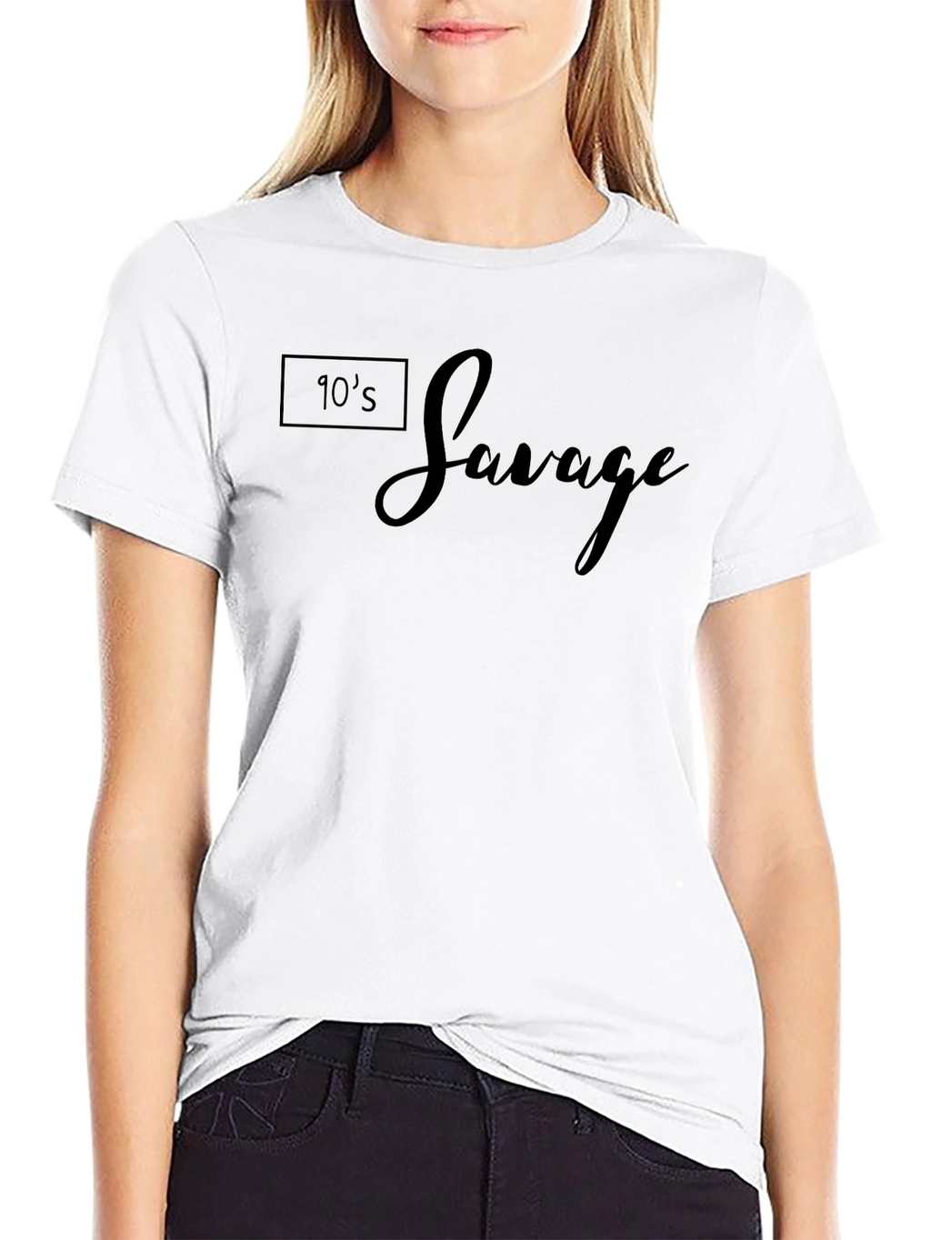 90s Savage Black T-Shirt