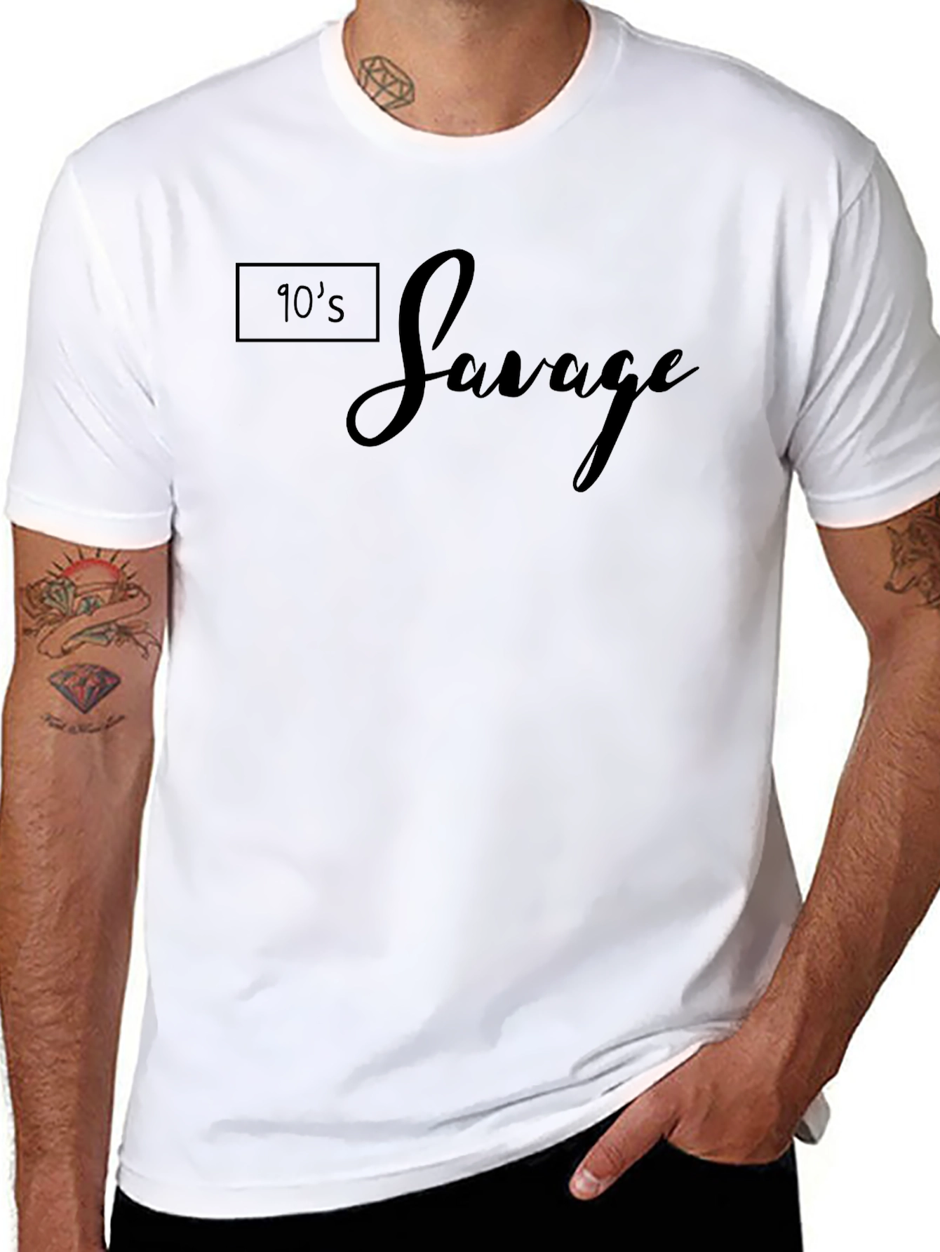 90s Savage Black T-Shirt
