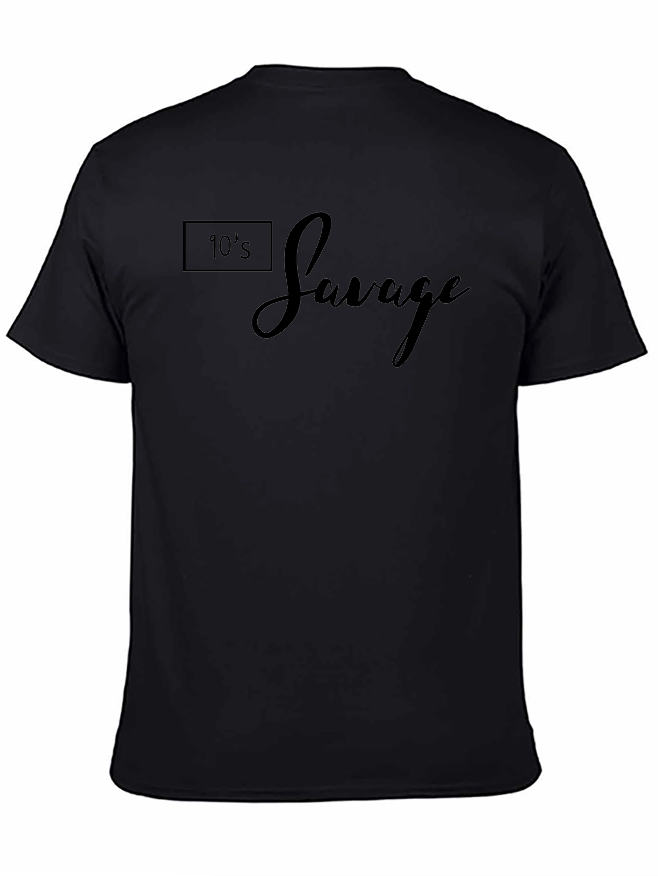 90s Savage Black T-Shirt