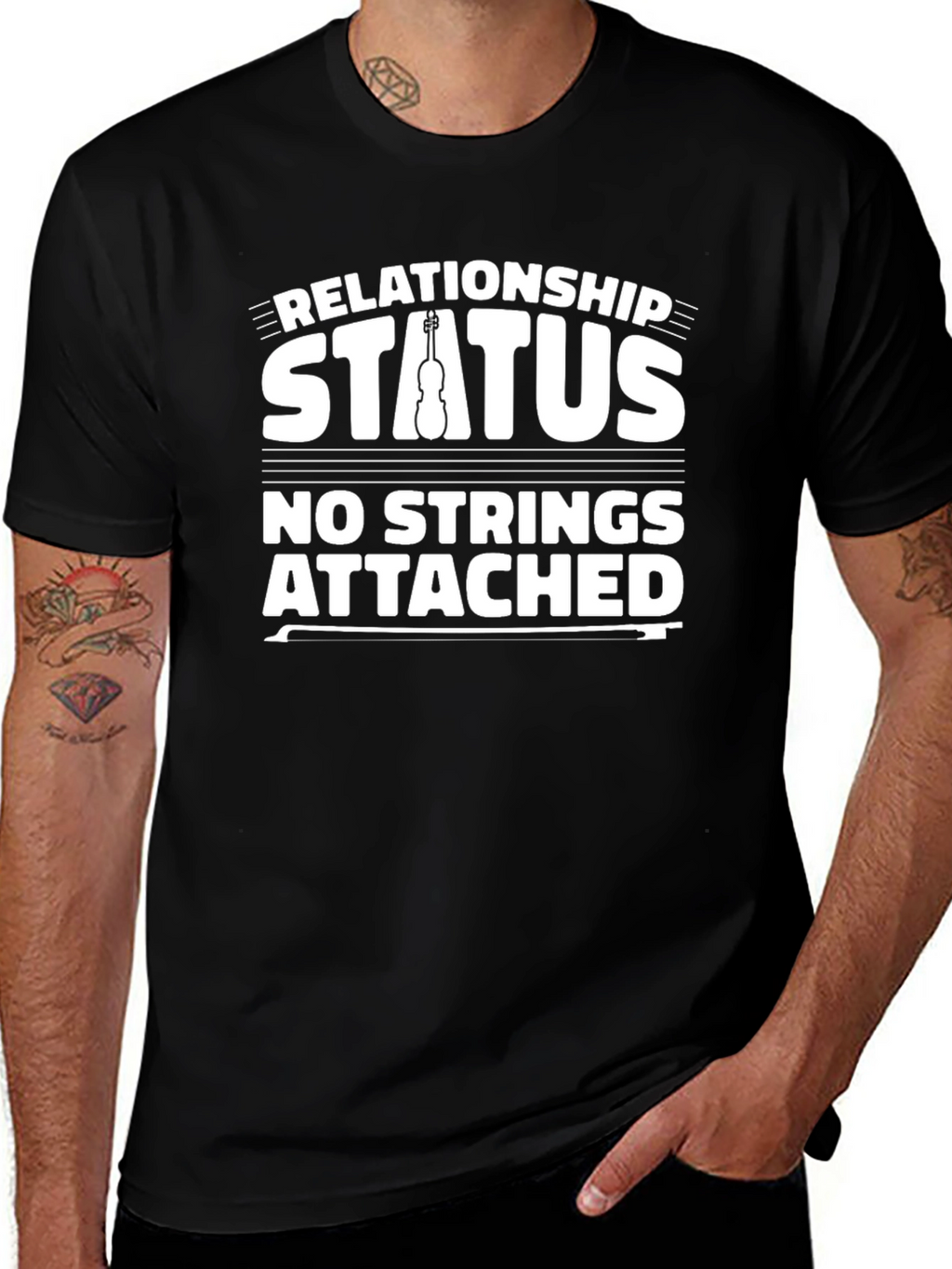 Relationship Status: No Strings Attached T-Shirt
