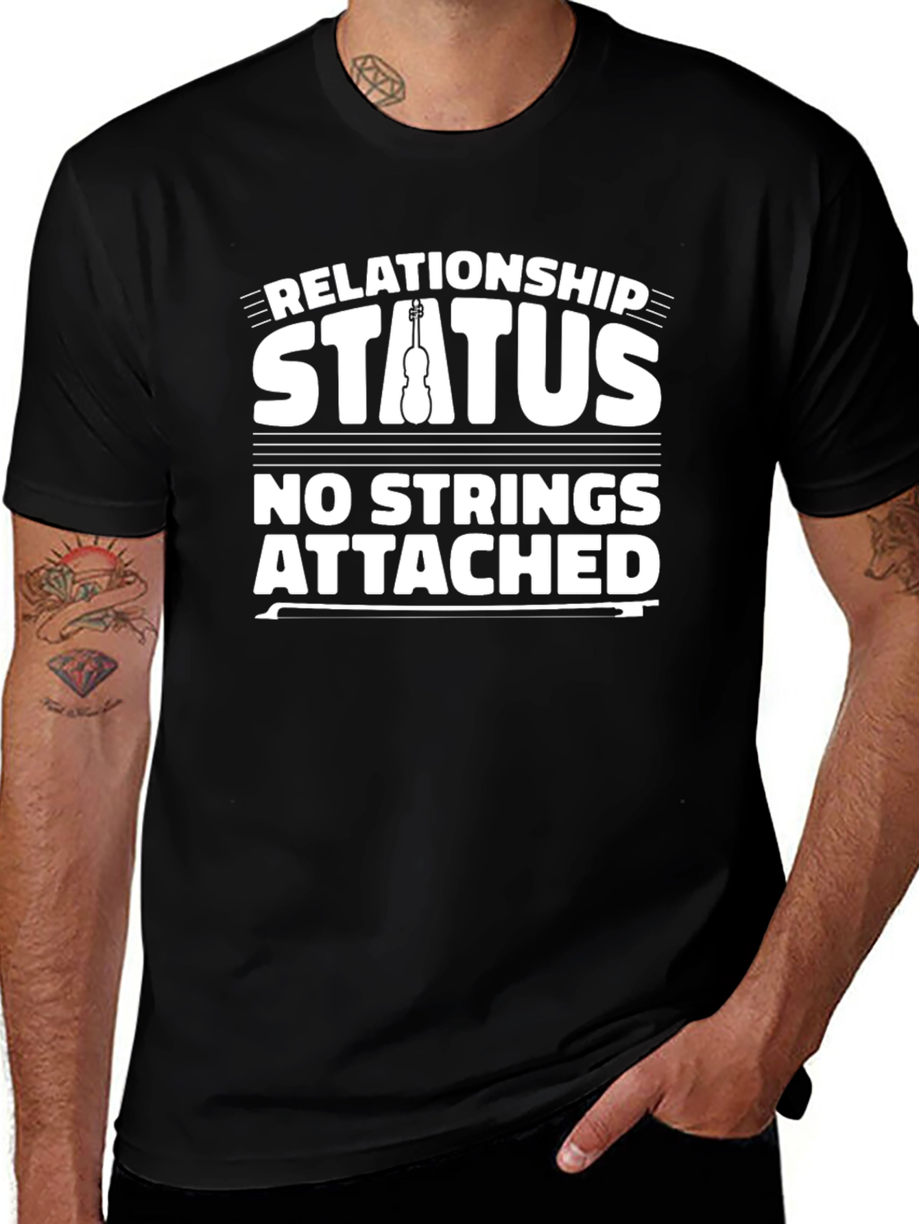 Relationship Status: No Strings Attached T-Shirt