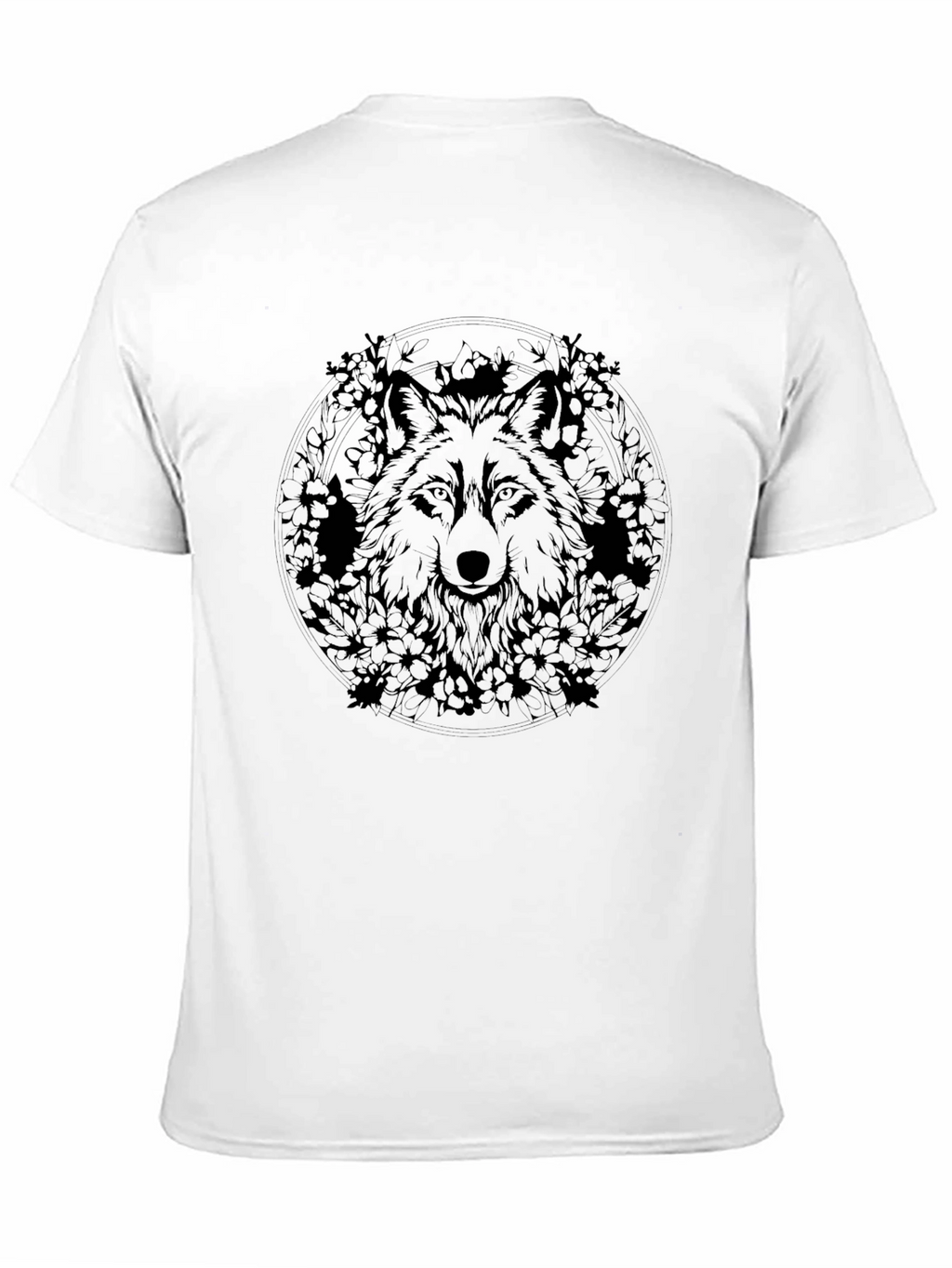 Black Wolf Graphic T-Shirt