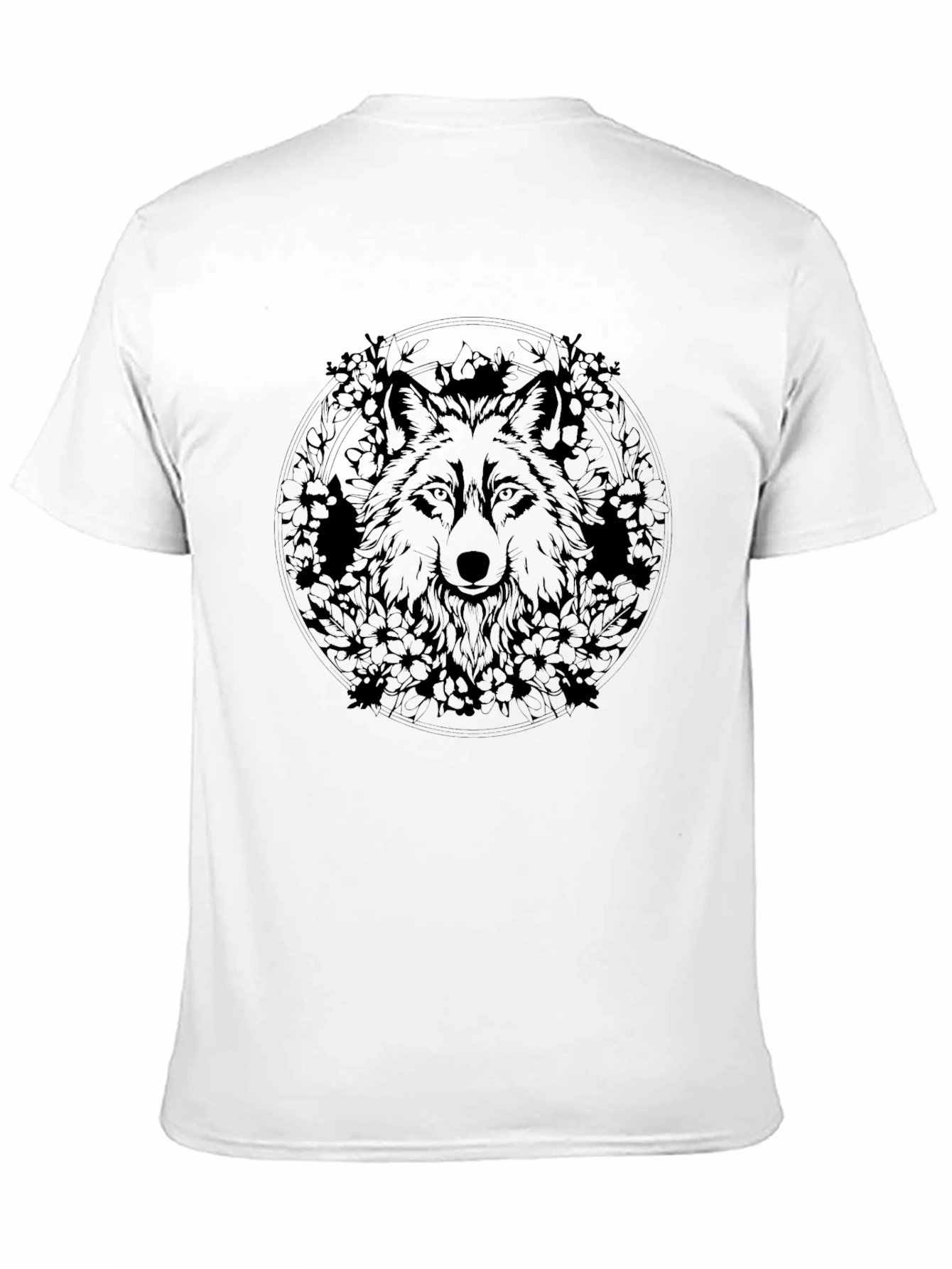 Black Wolf Graphic T-Shirt