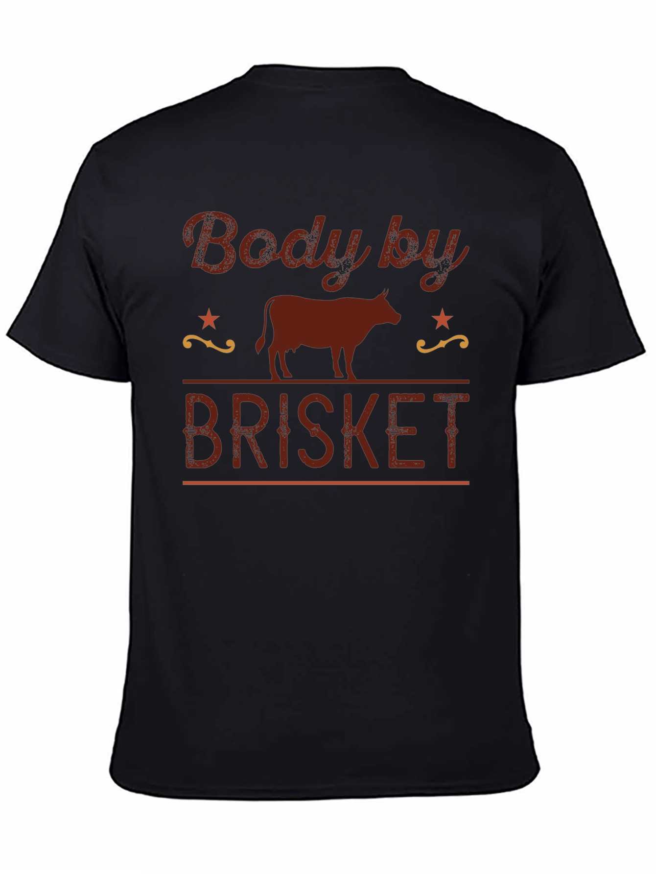 Body By Brisket Graphic T-Shirt - BBQ Lover Tee