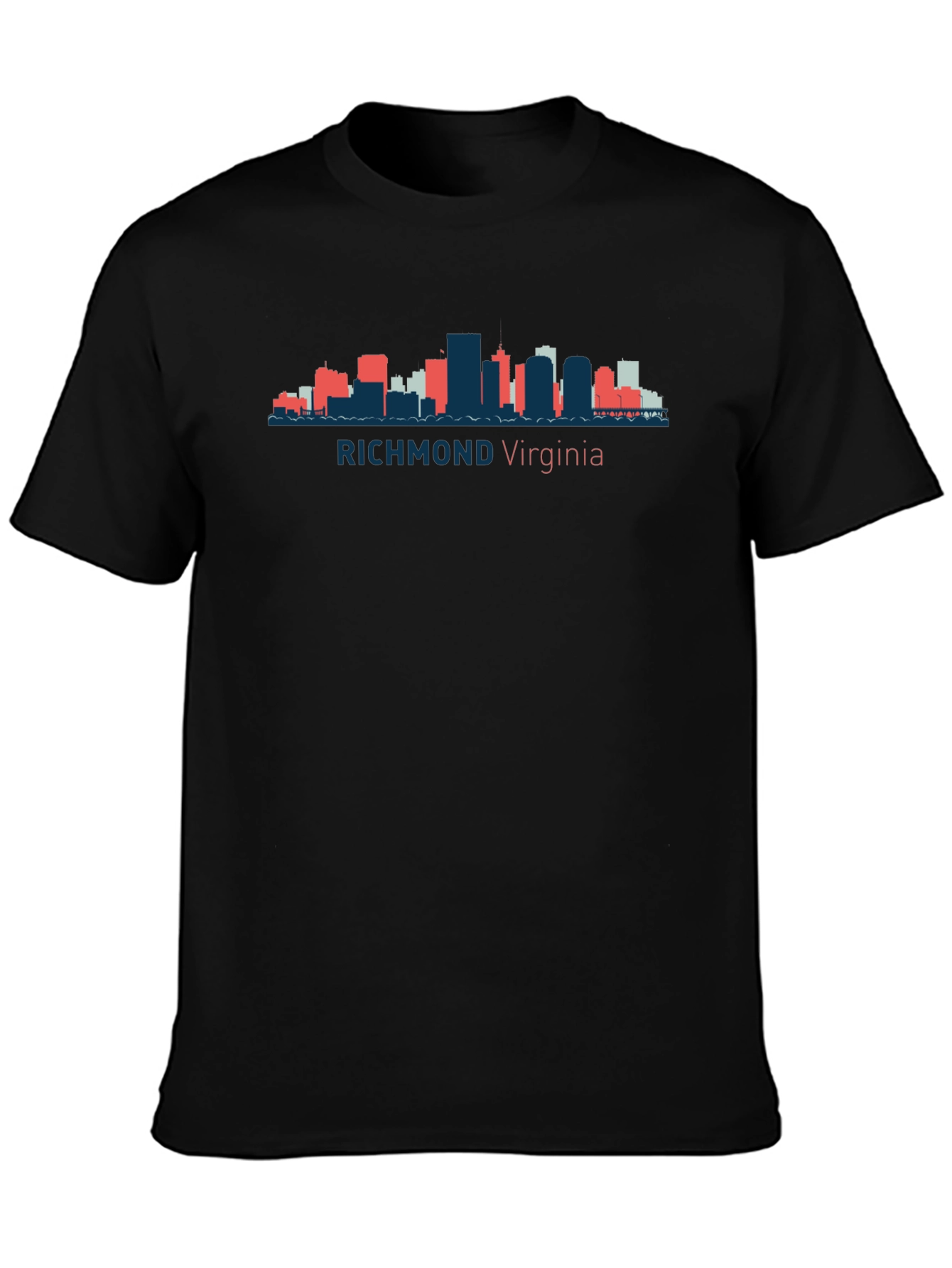 Richmond Virginia Skyline T-Shirt