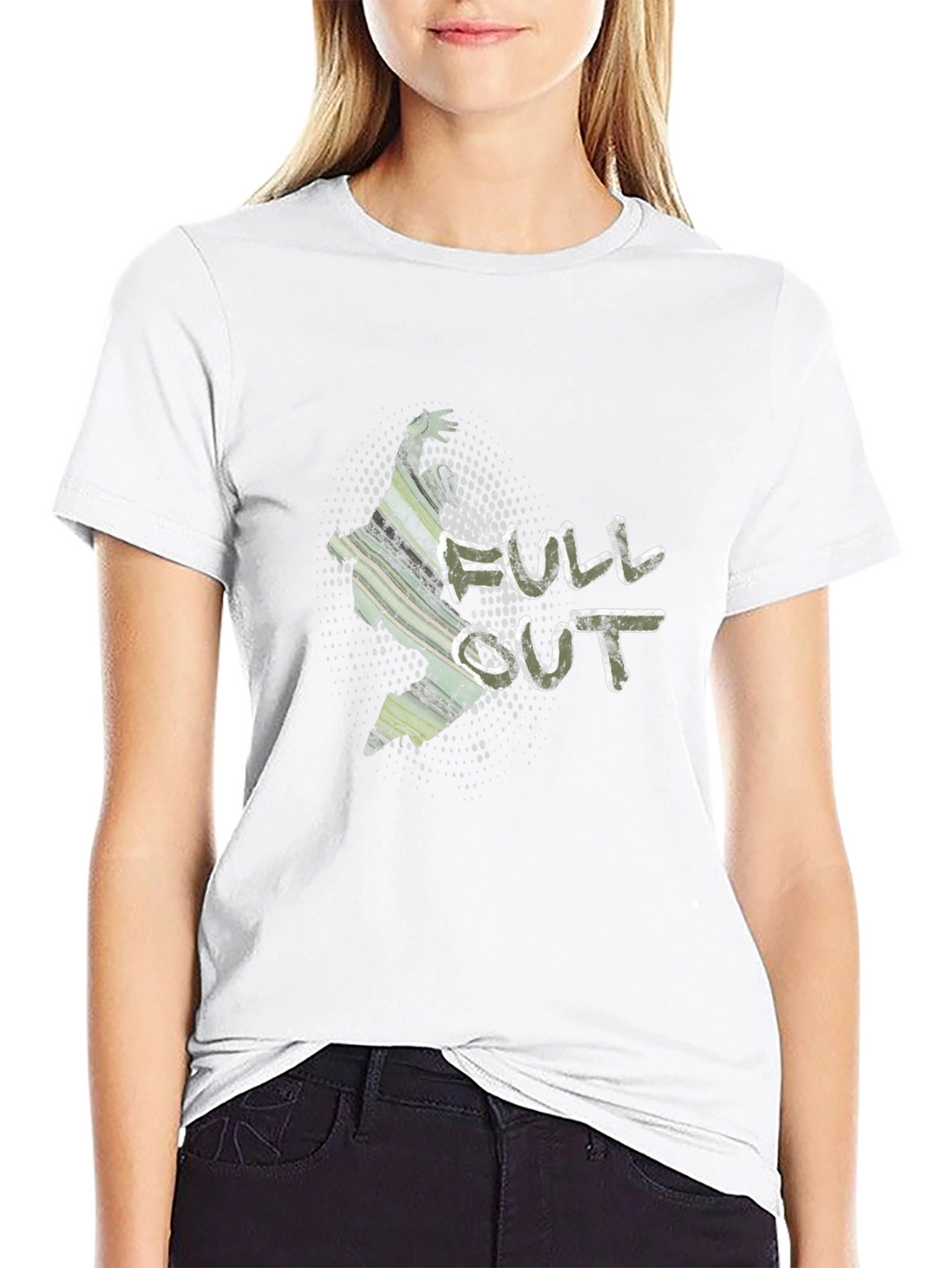 Full Out Camo Graphic Tee - Streetwear Style