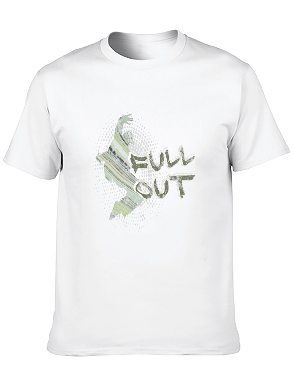 Full Out Camo Graphic Tee - Streetwear Style