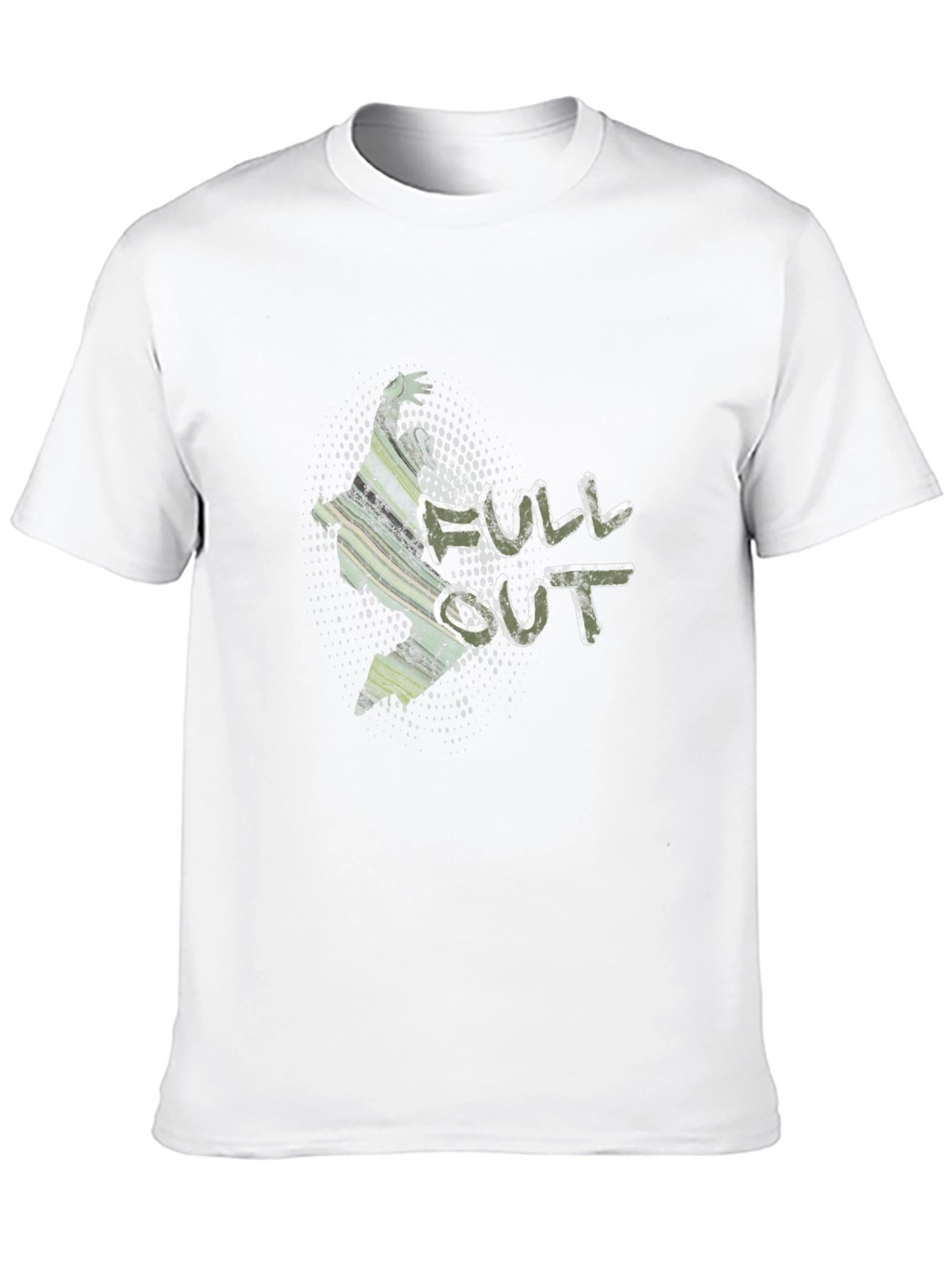 Full Out Camo Graphic Tee - Streetwear Style