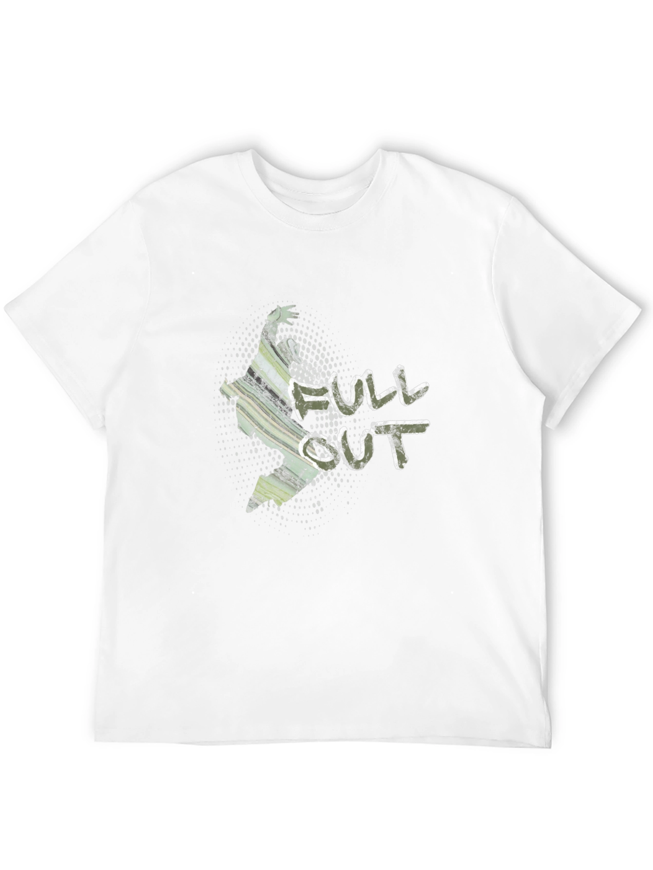 Full Out Camo Graphic Tee - Streetwear Style