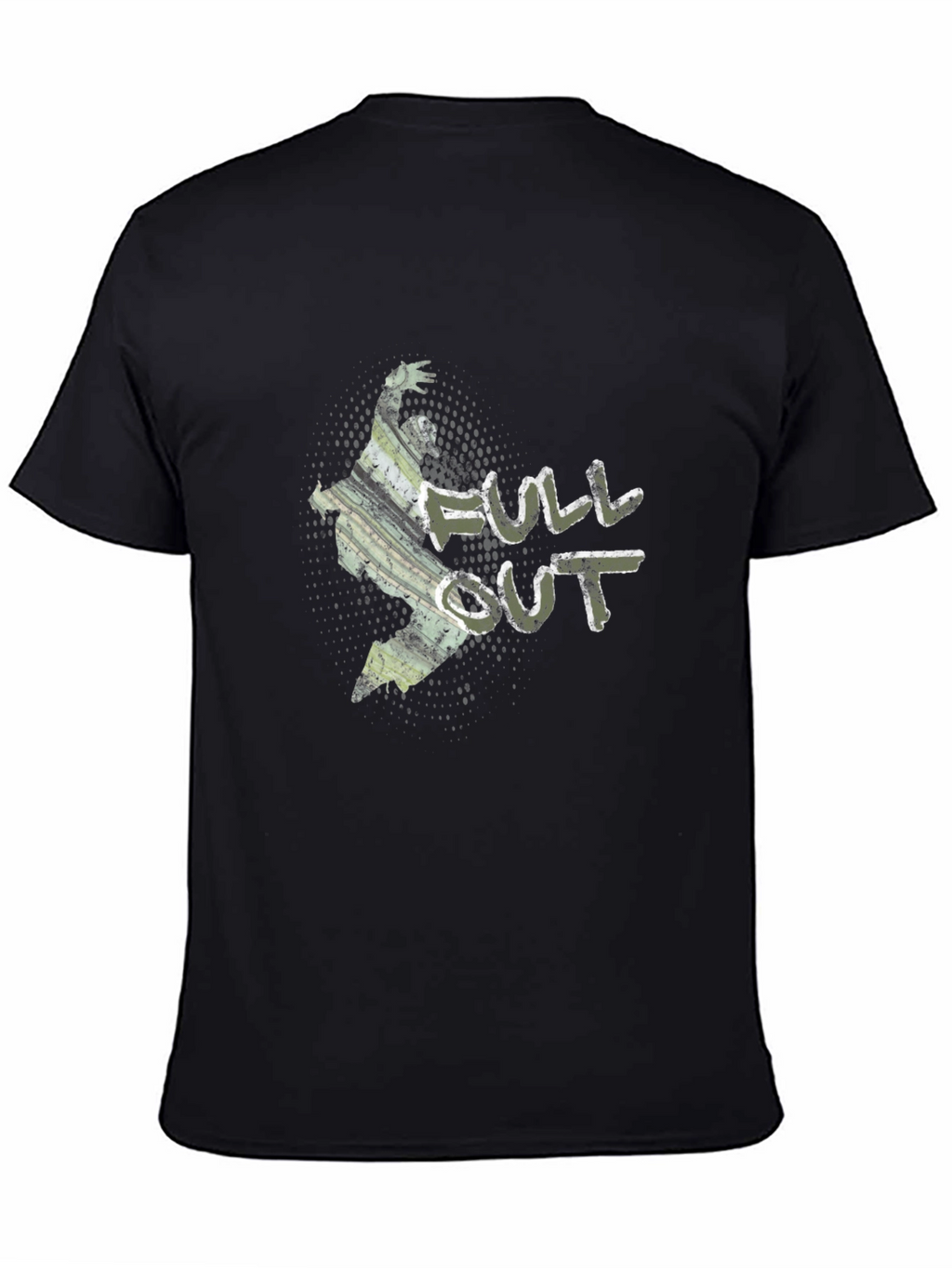 Full Out Camo Graphic Tee - Streetwear Style