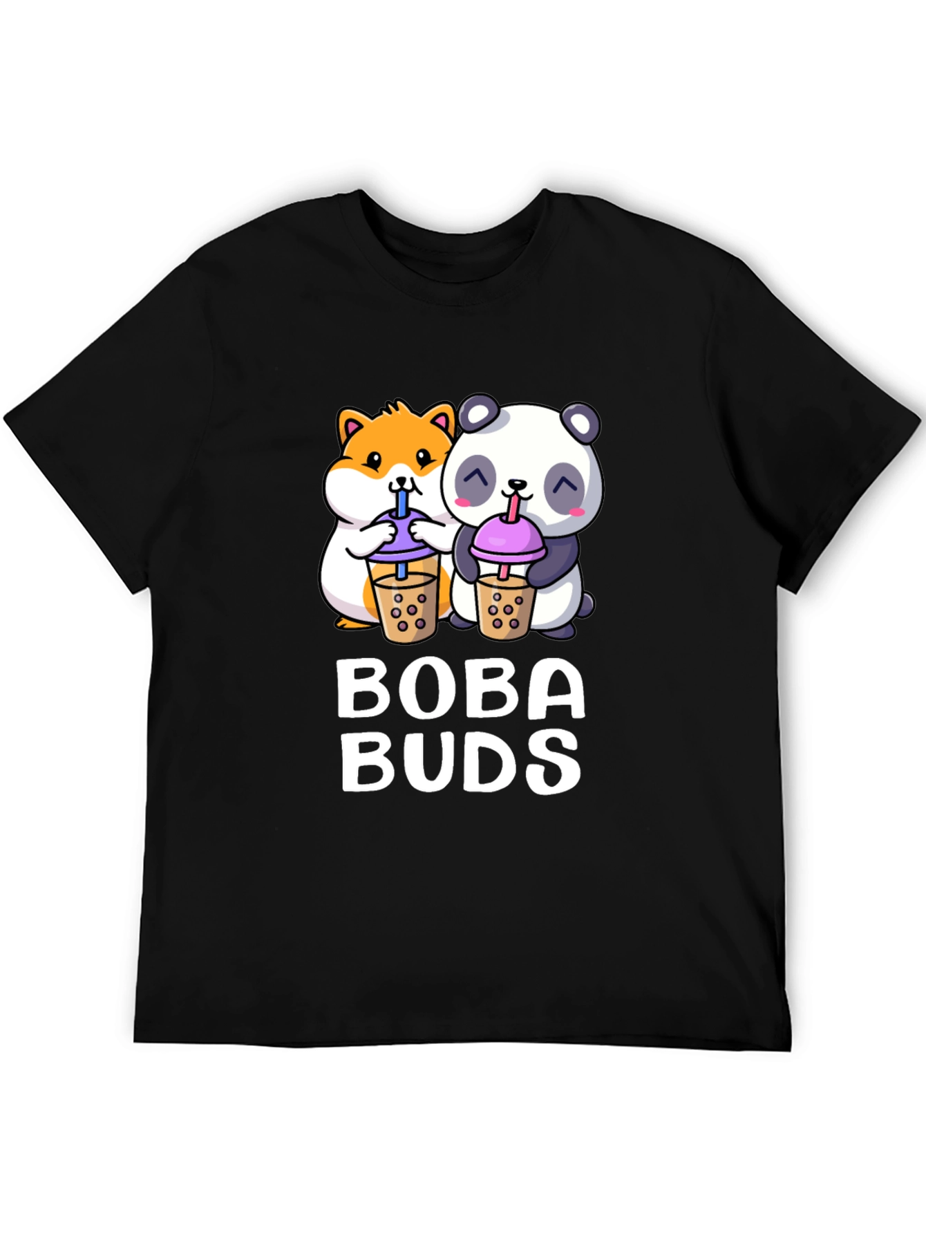 Boba Buds Graphic Tee - Cute & Comfy!