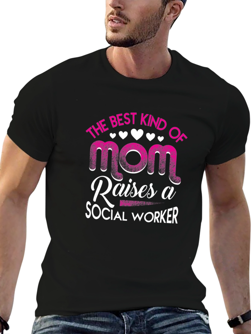 Best Mom Raises Social Worker T-Shirt