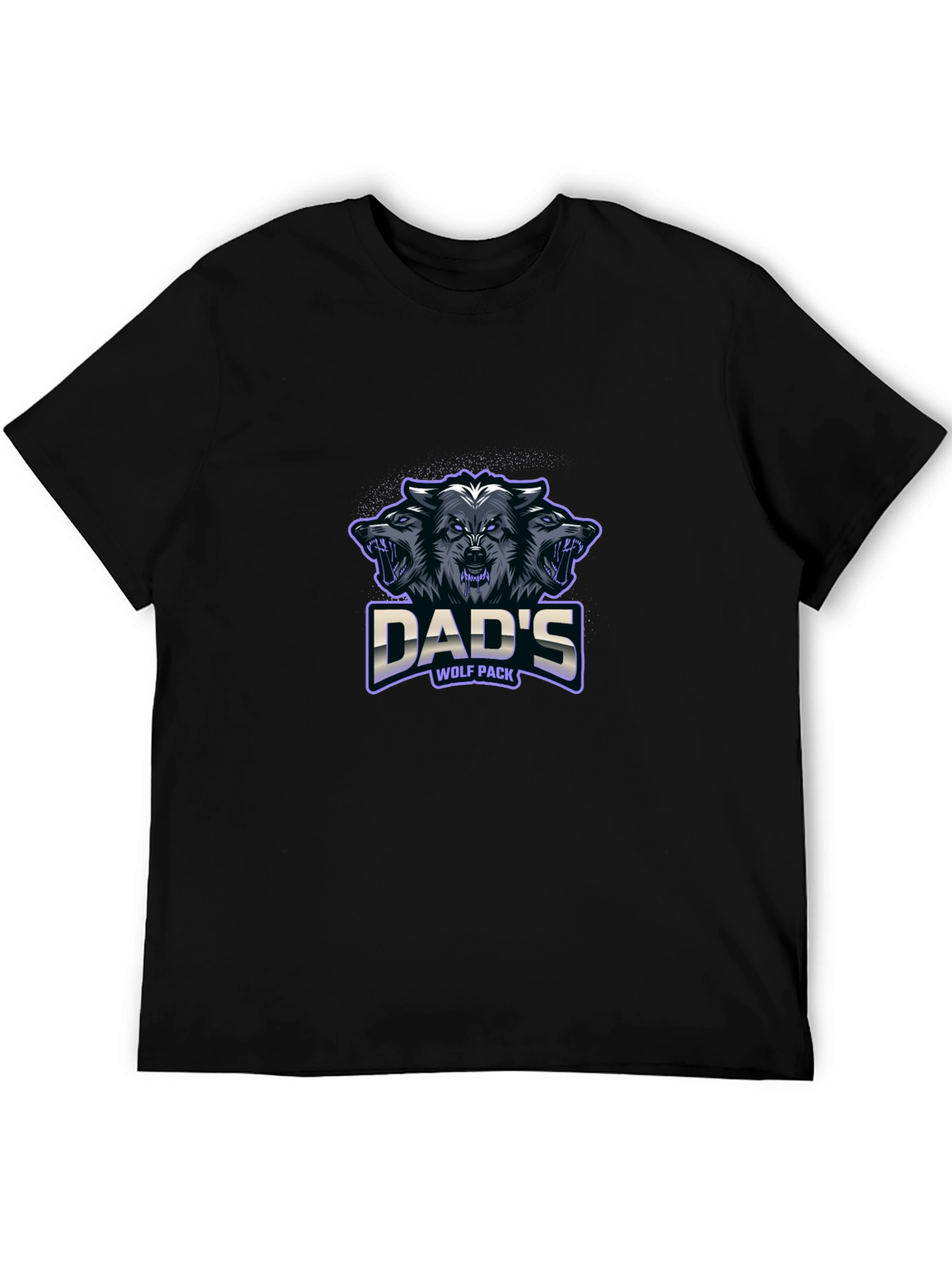 Dads Wolf Pack T-Shirt - Cool Graphic Tee
