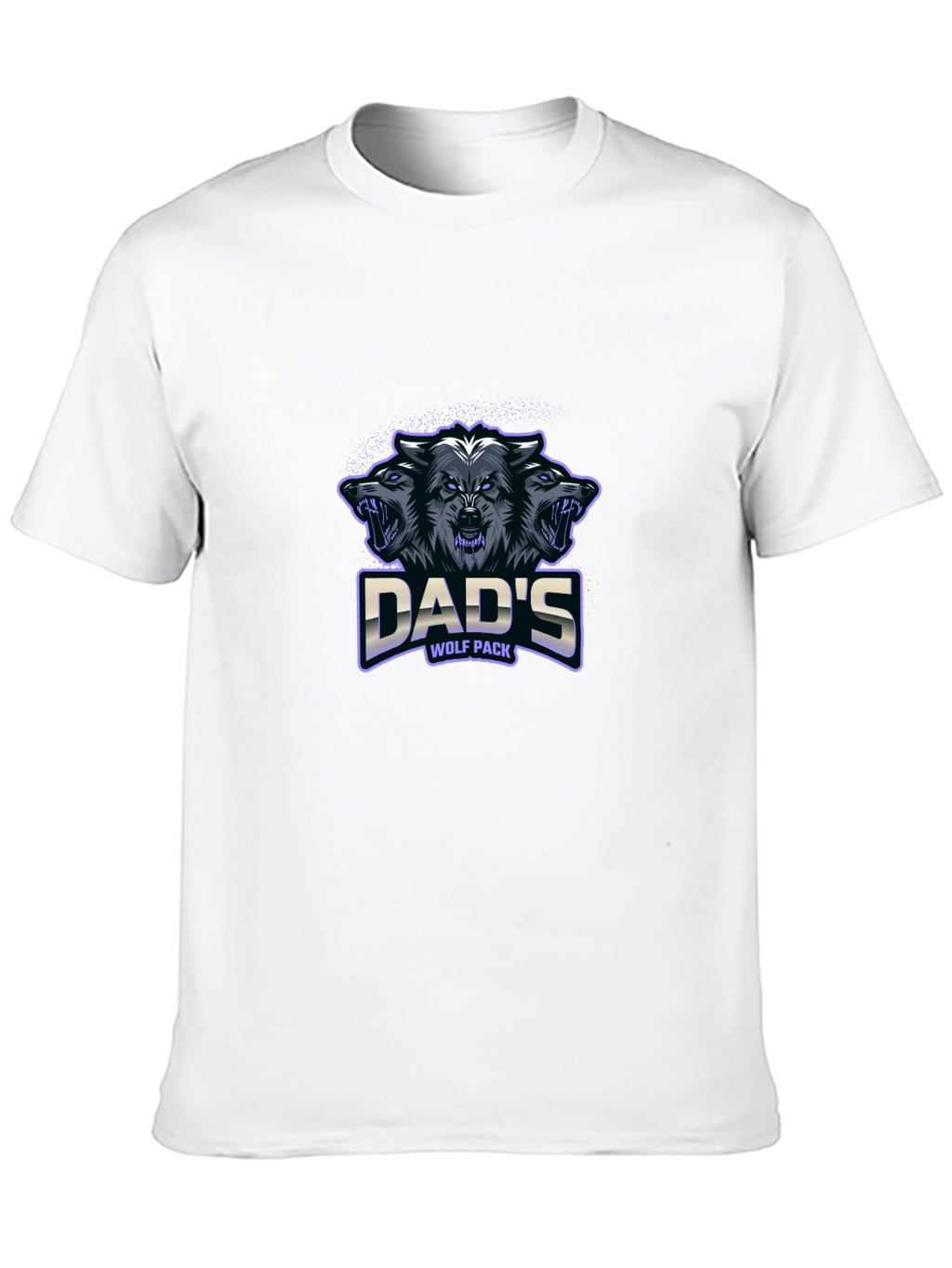 Dads Wolf Pack T-Shirt - Cool Graphic Tee