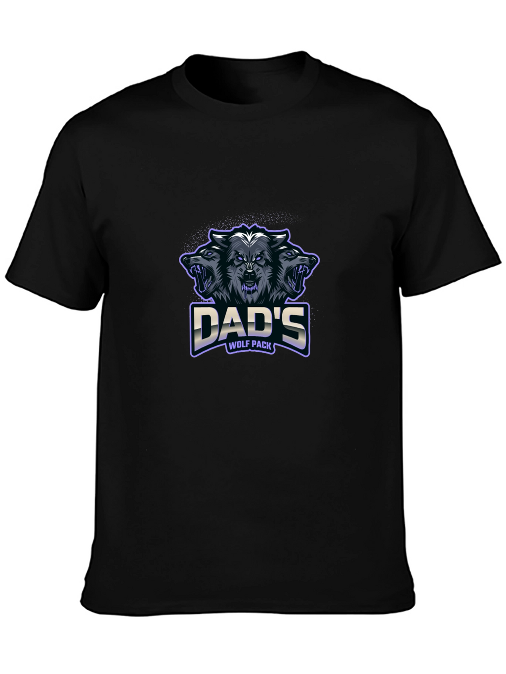Dads Wolf Pack T-Shirt - Cool Graphic Tee