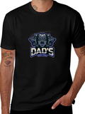 Dads Wolf Pack T-Shirt - Cool Graphic Tee
