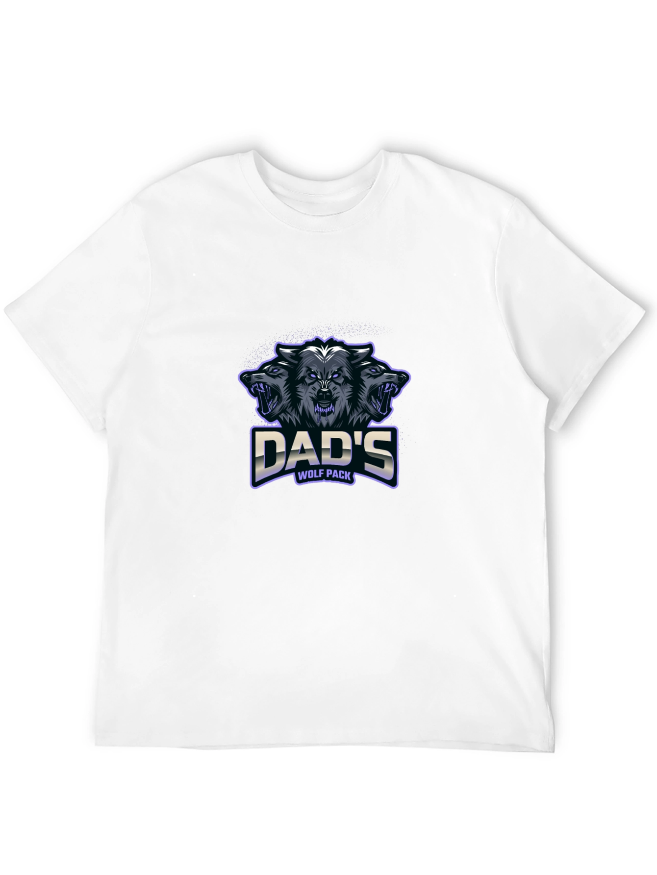 Dads Wolf Pack T-Shirt - Cool Graphic Tee