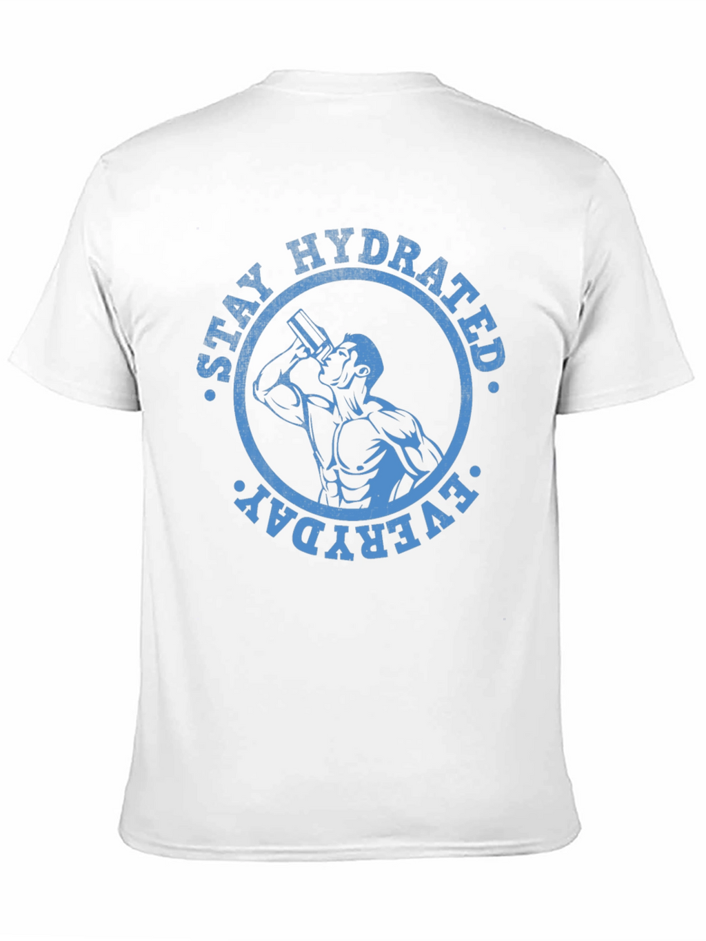 Stay Hydrated Everyday Graphic Tee - Black