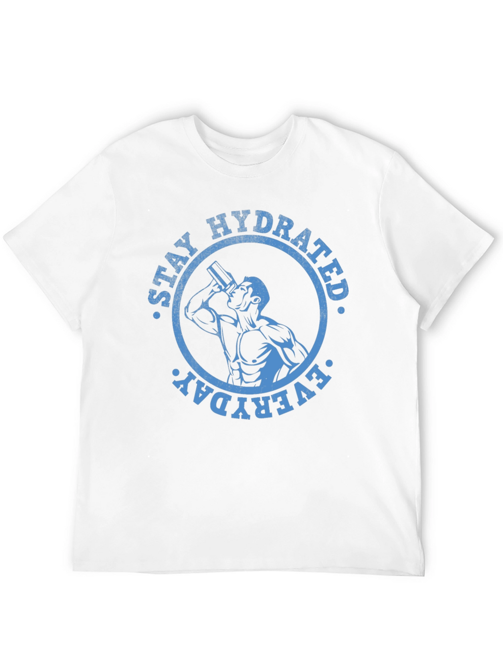 Stay Hydrated Everyday Graphic Tee - Black