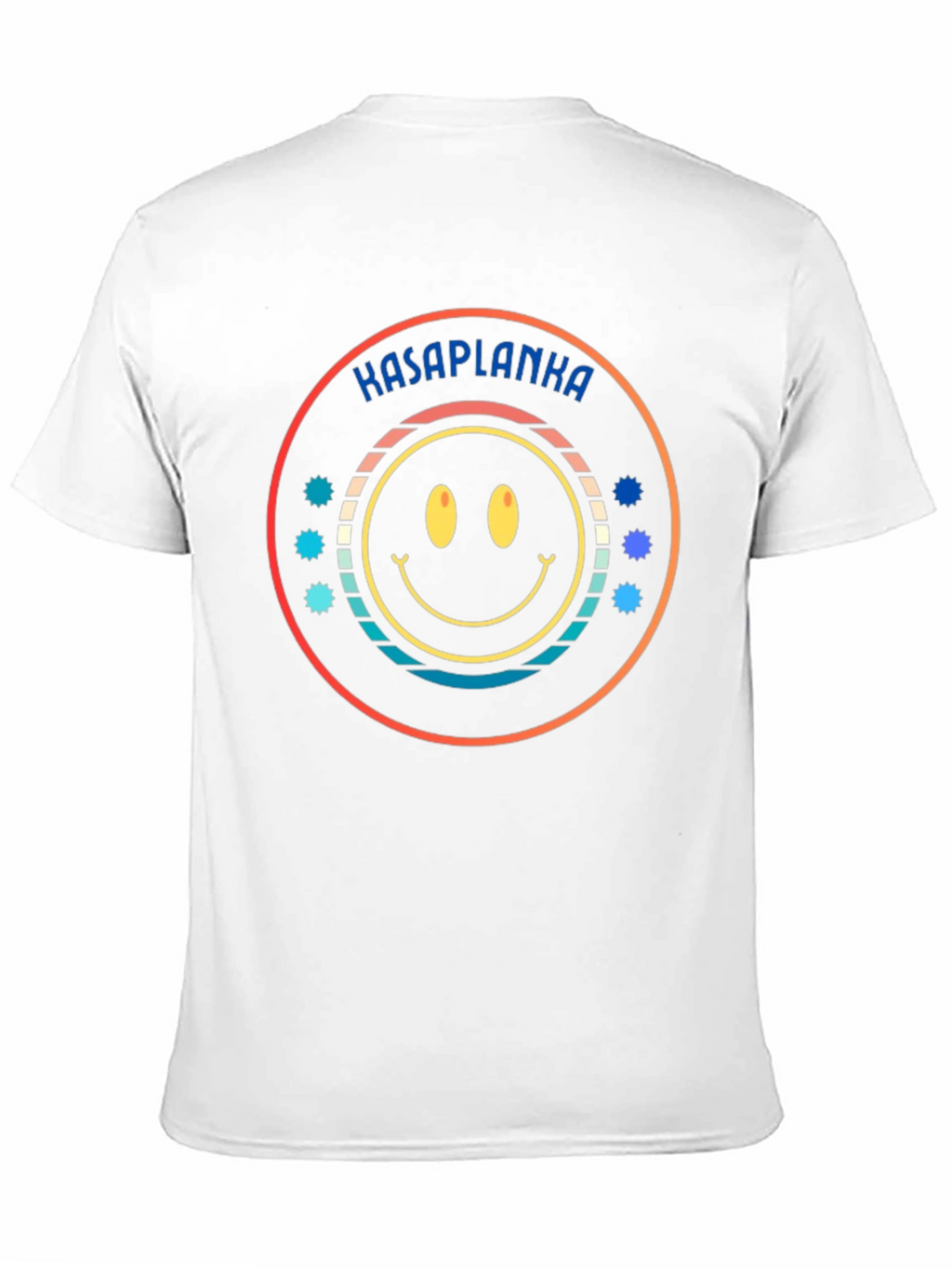 Kasaplanka Smiley Face Graphic T-Shirt