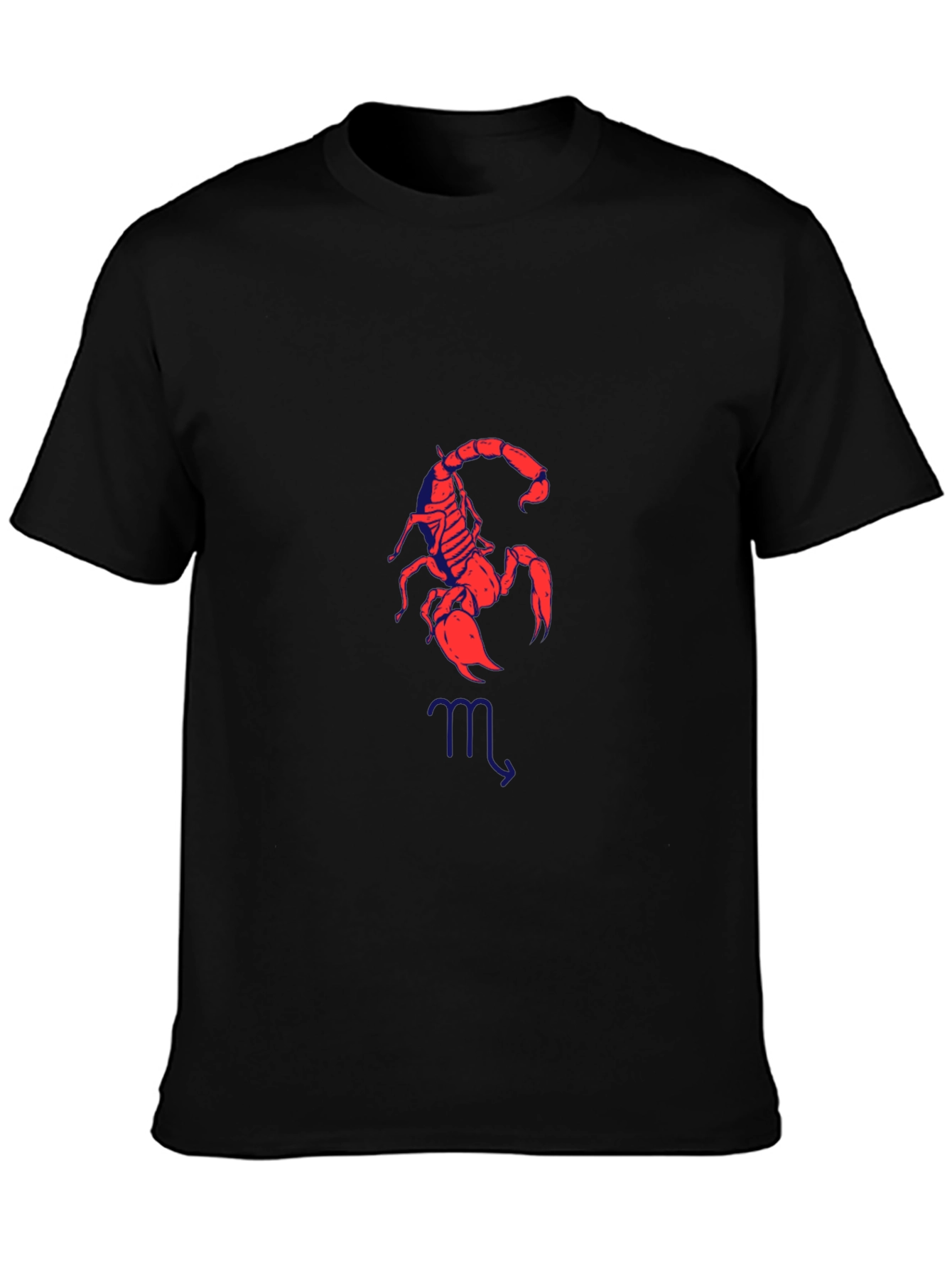 Scorpio Zodiac T-Shirt - Black Graphic Tee