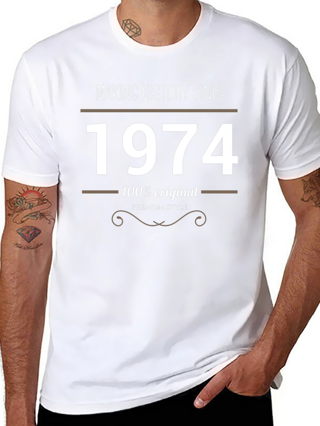 Making History Since 1974 Black T-Shirt