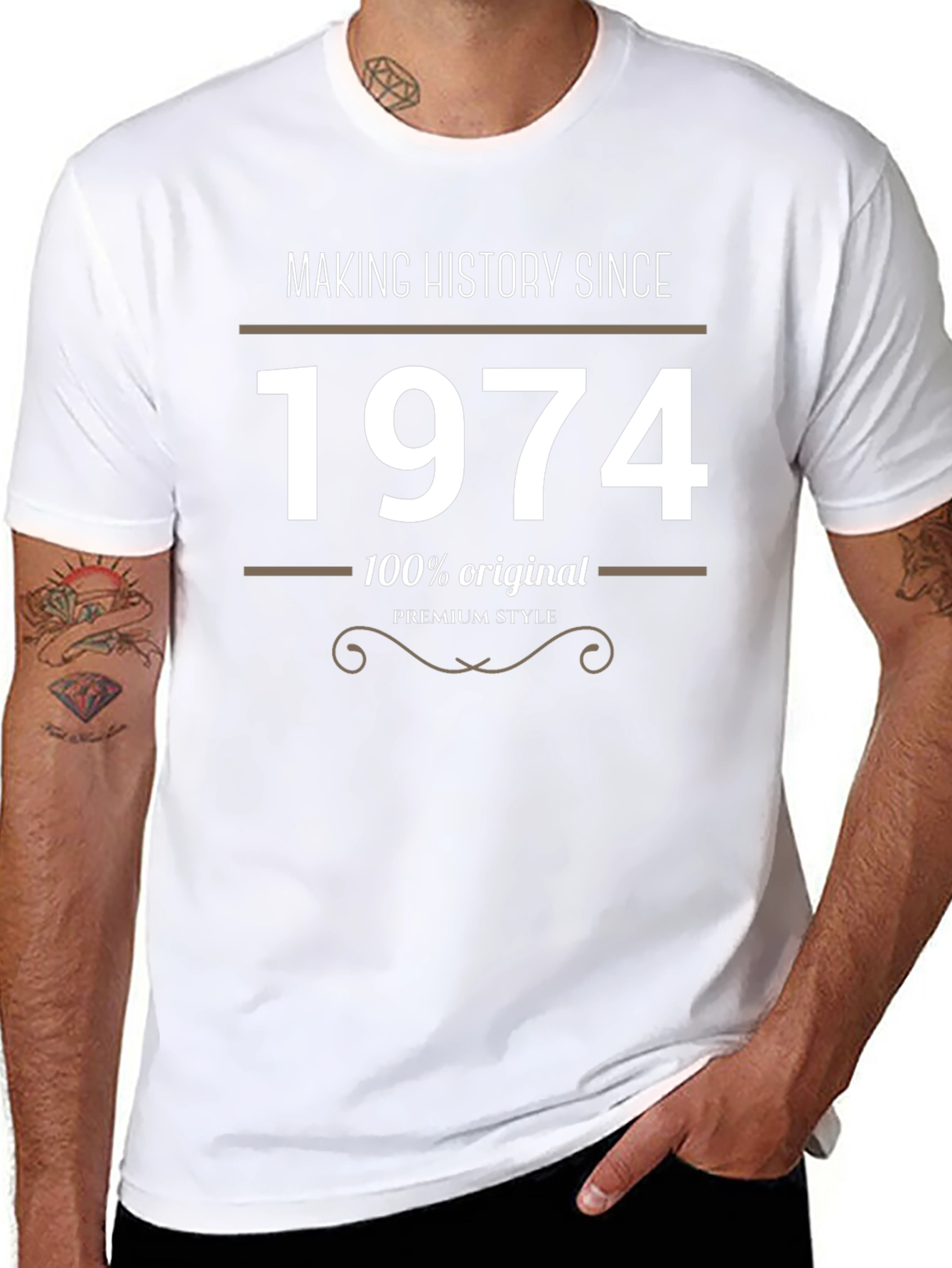 Making History Since 1974 Black T-Shirt