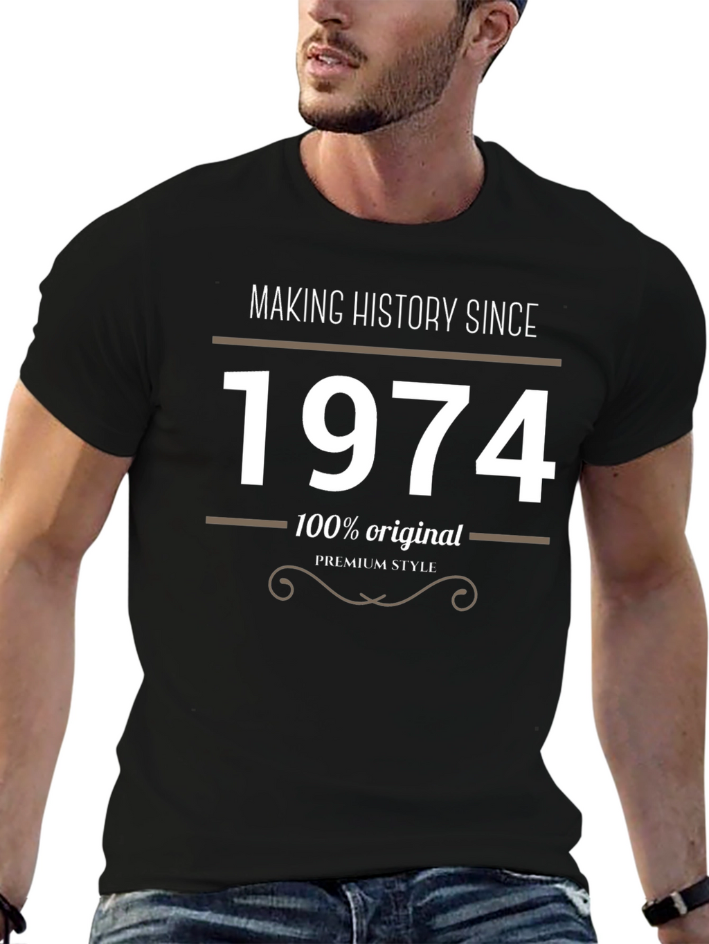 Making History Since 1974 Black T-Shirt
