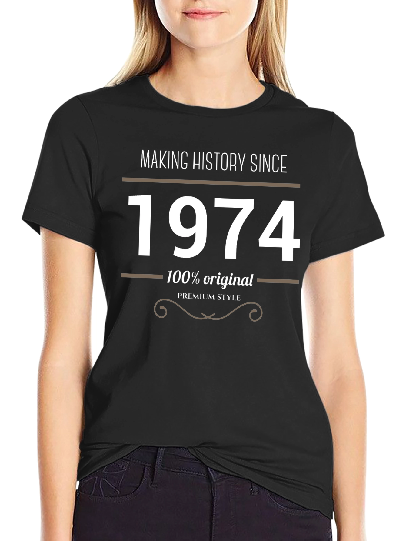 Making History Since 1974 Black T-Shirt