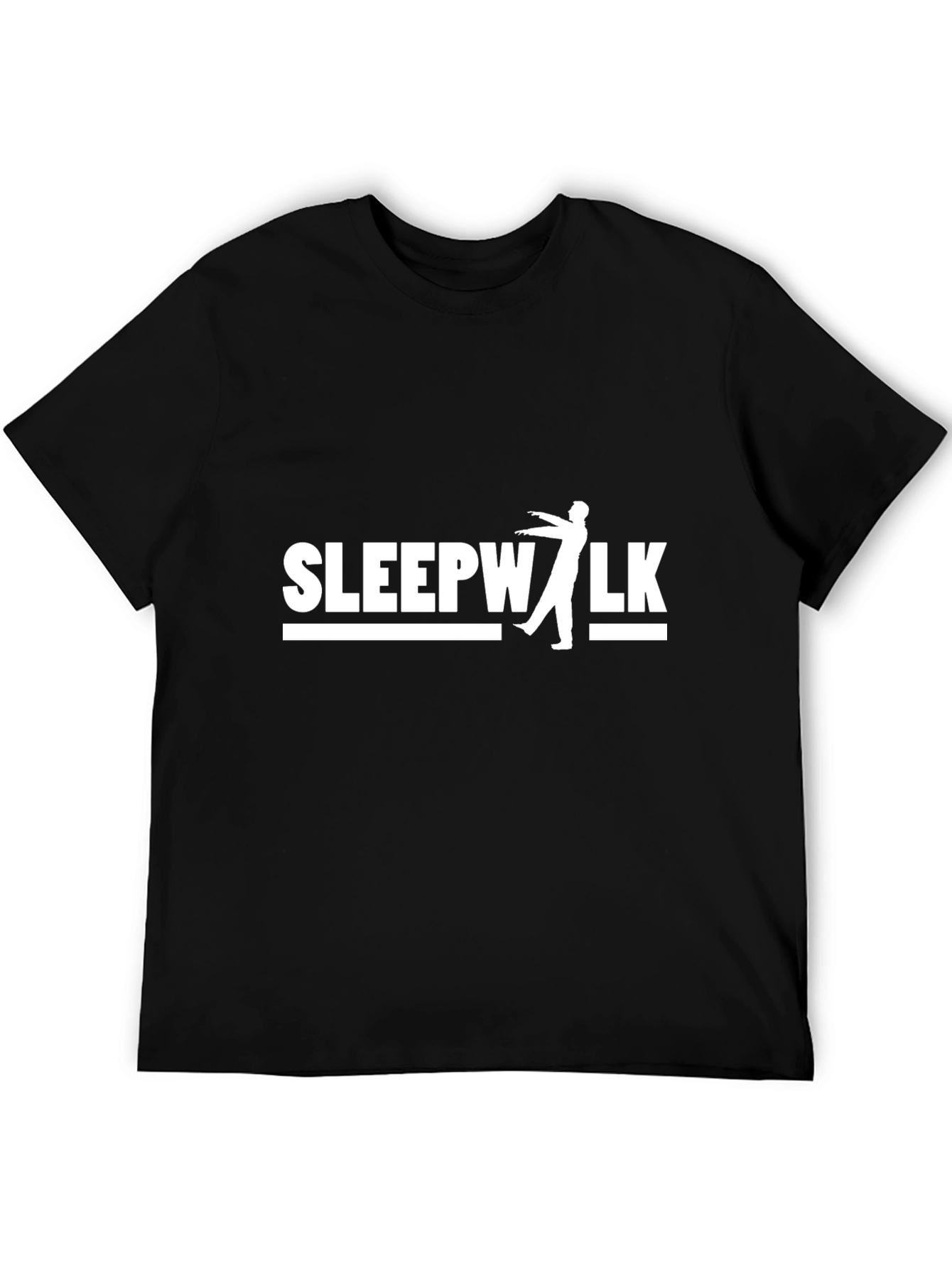 Sleepwalk Graphic T-Shirt - Black Cotton Tee