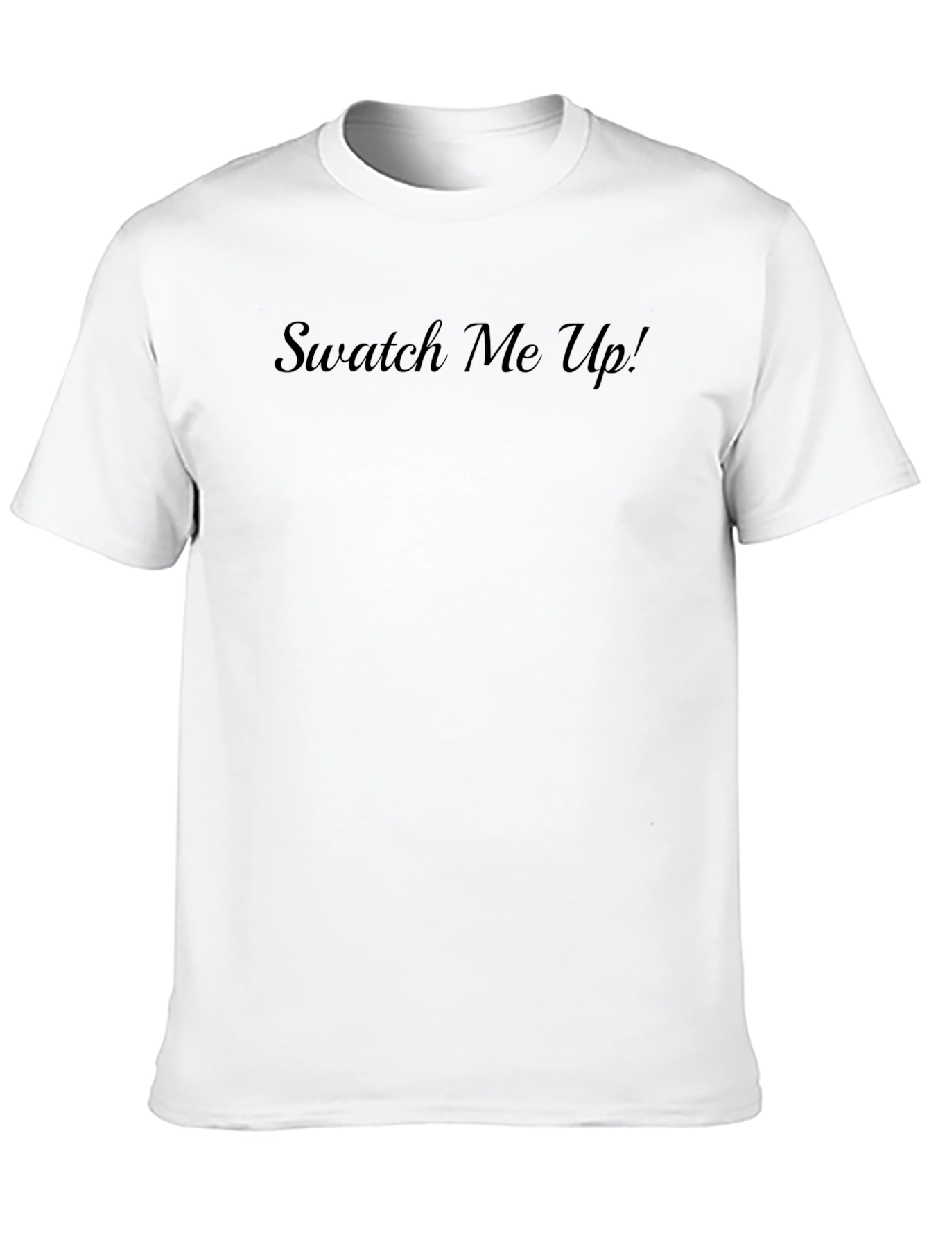 Swatch Me Up! Black Graphic Tee
