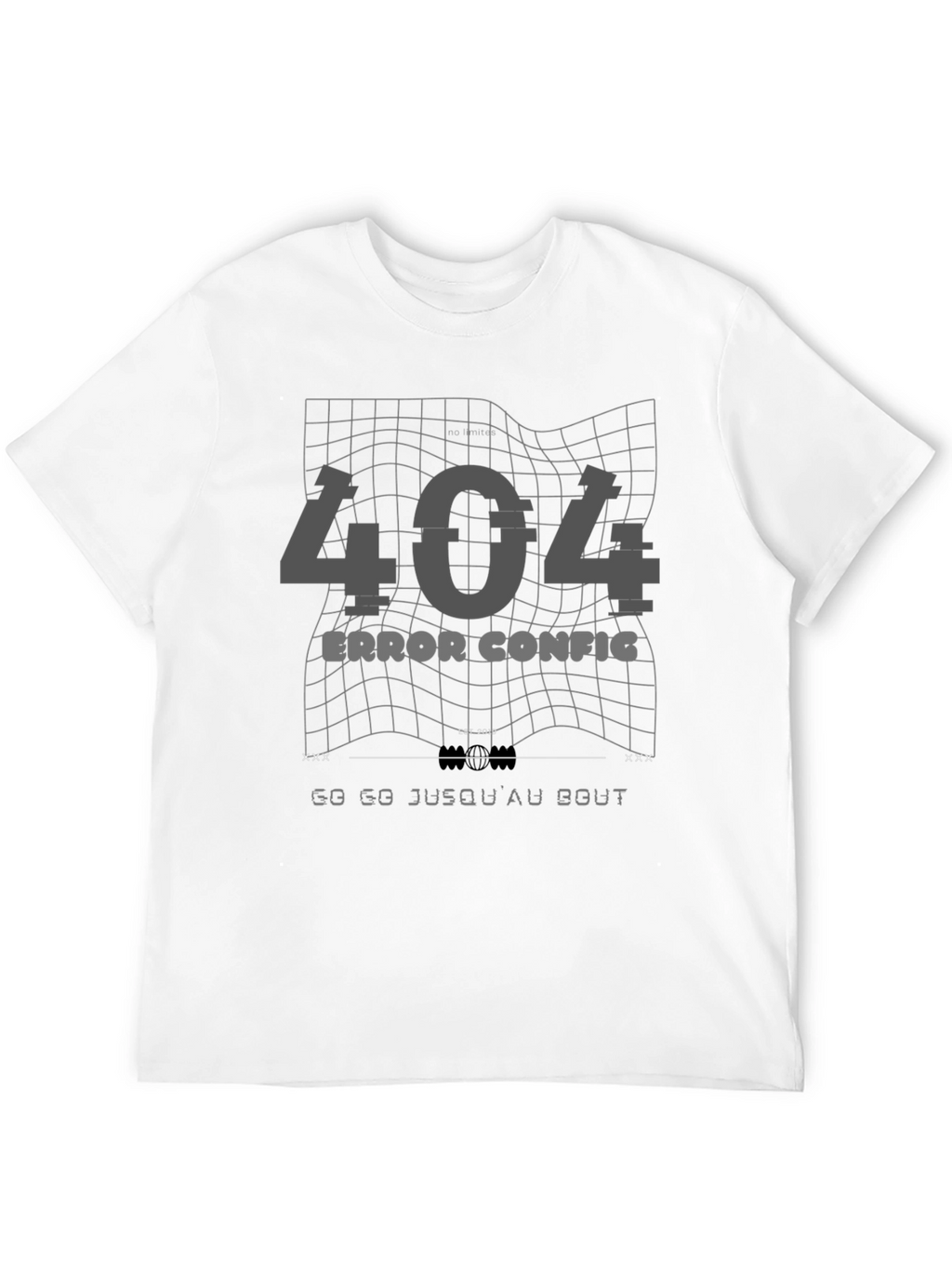 404 Error Config T-Shirt - Glitch Style