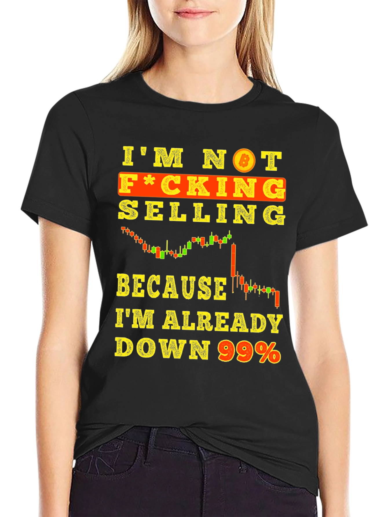 Bitcoin Trader T-Shirt - Im Not Selling
