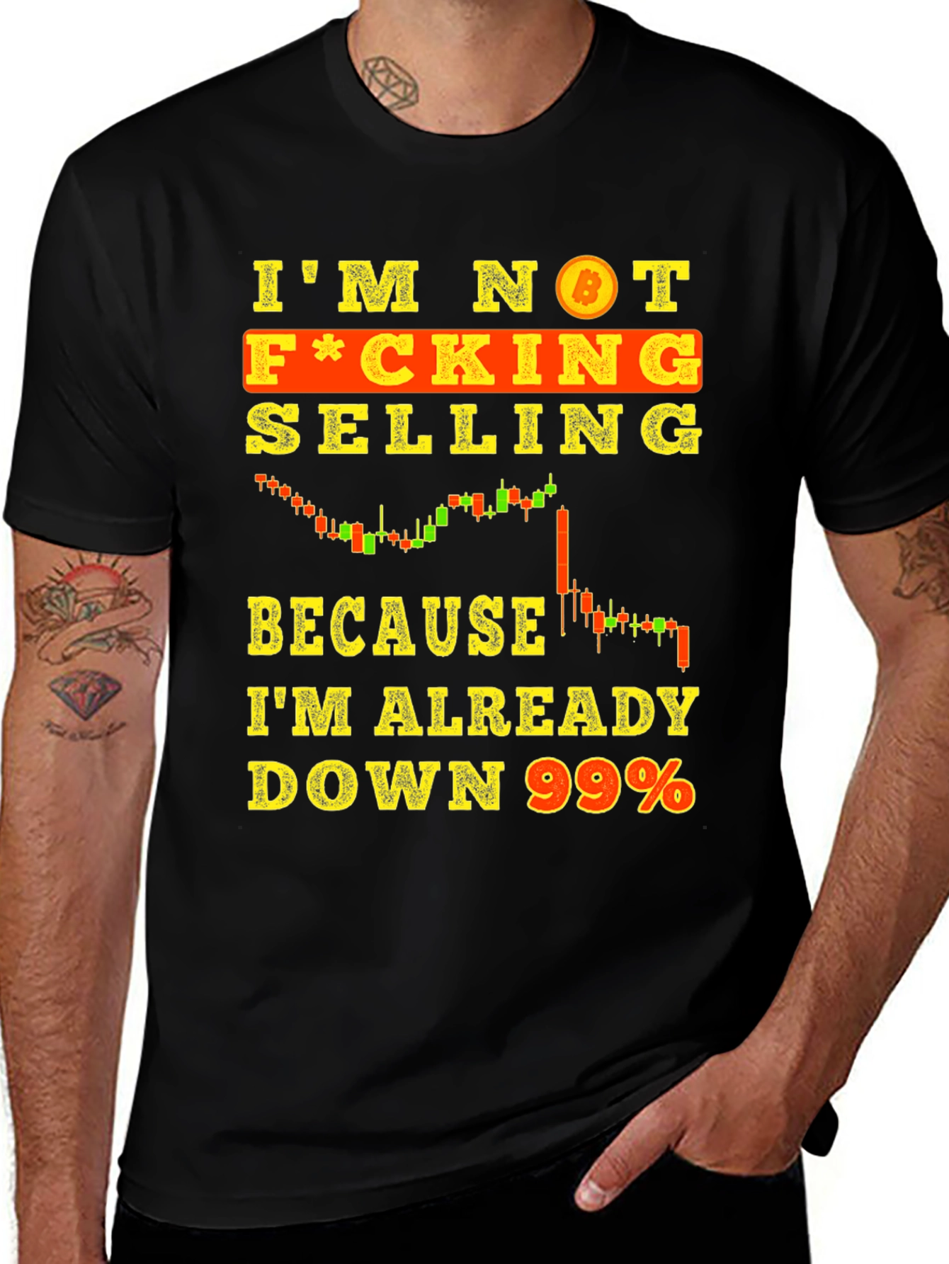Bitcoin Trader T-Shirt - Im Not Selling