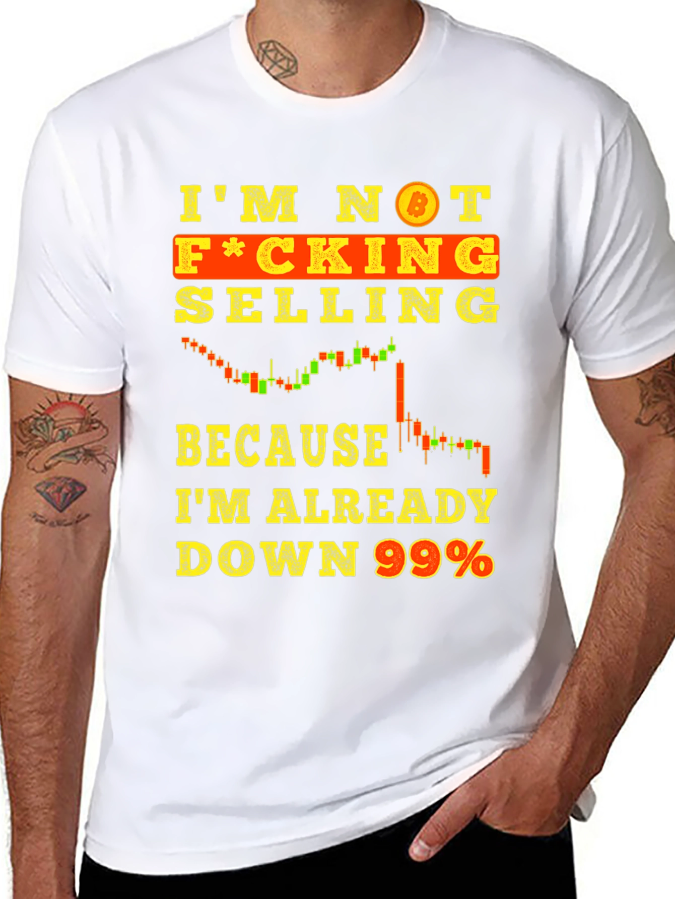Bitcoin Trader T-Shirt - Im Not Selling