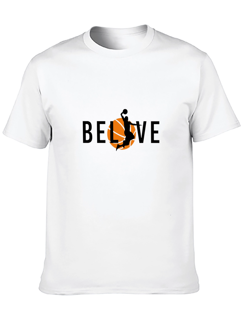 Believe Basketball Graphic Tee - Black