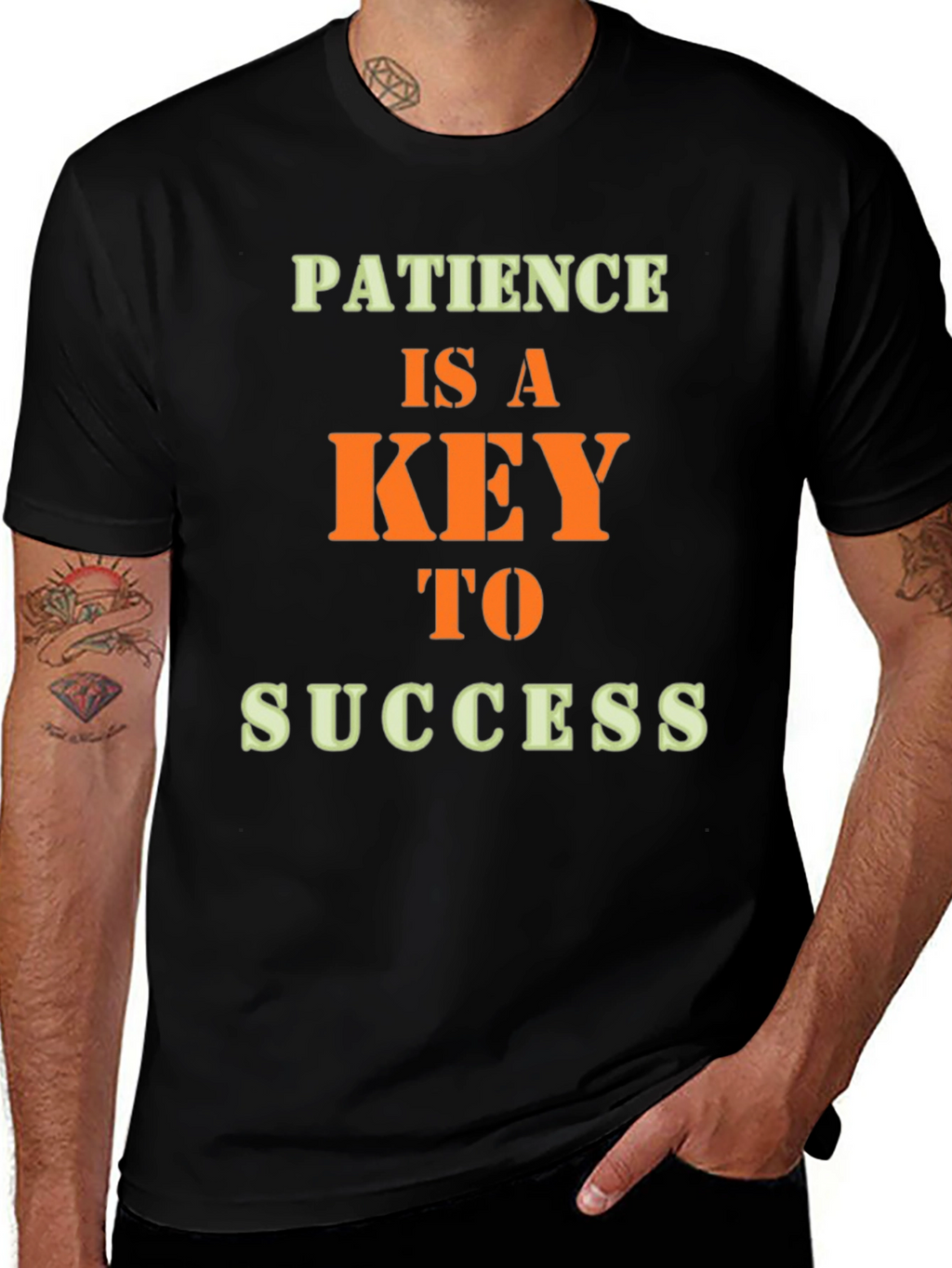 Patience Is A Key To Success Graphic T-Shirt