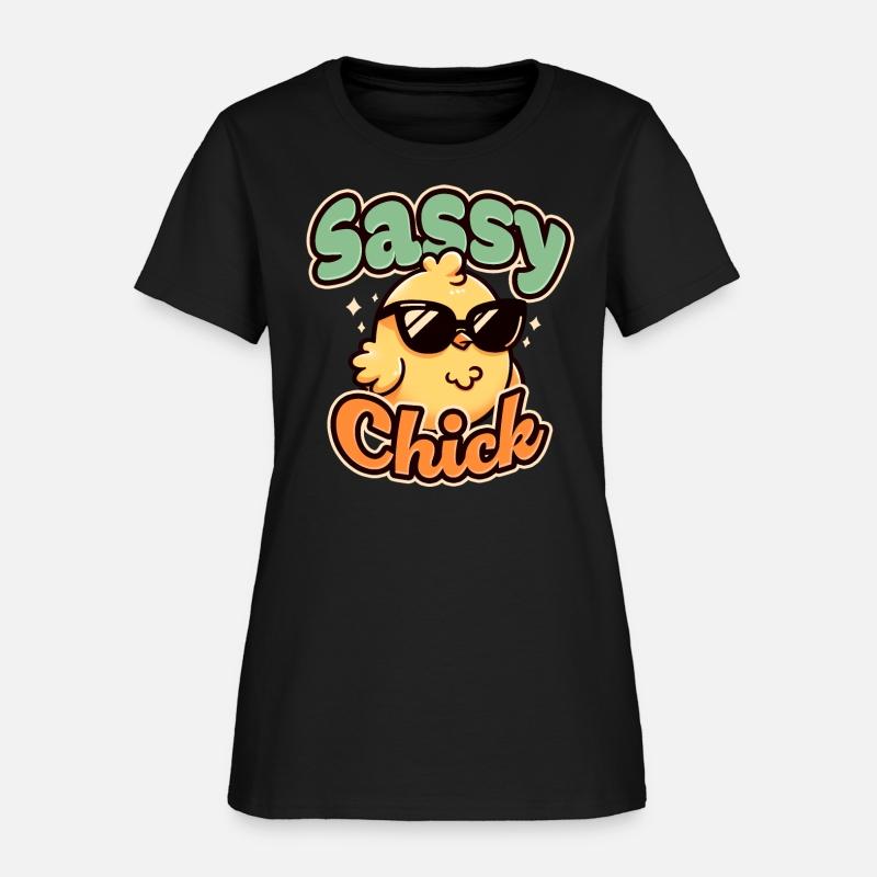 Sassy Chick: Cool Sunglasses Illustration
