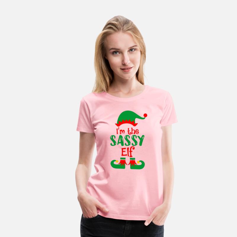 Sassy Elf Matching Family Group Christmas Party