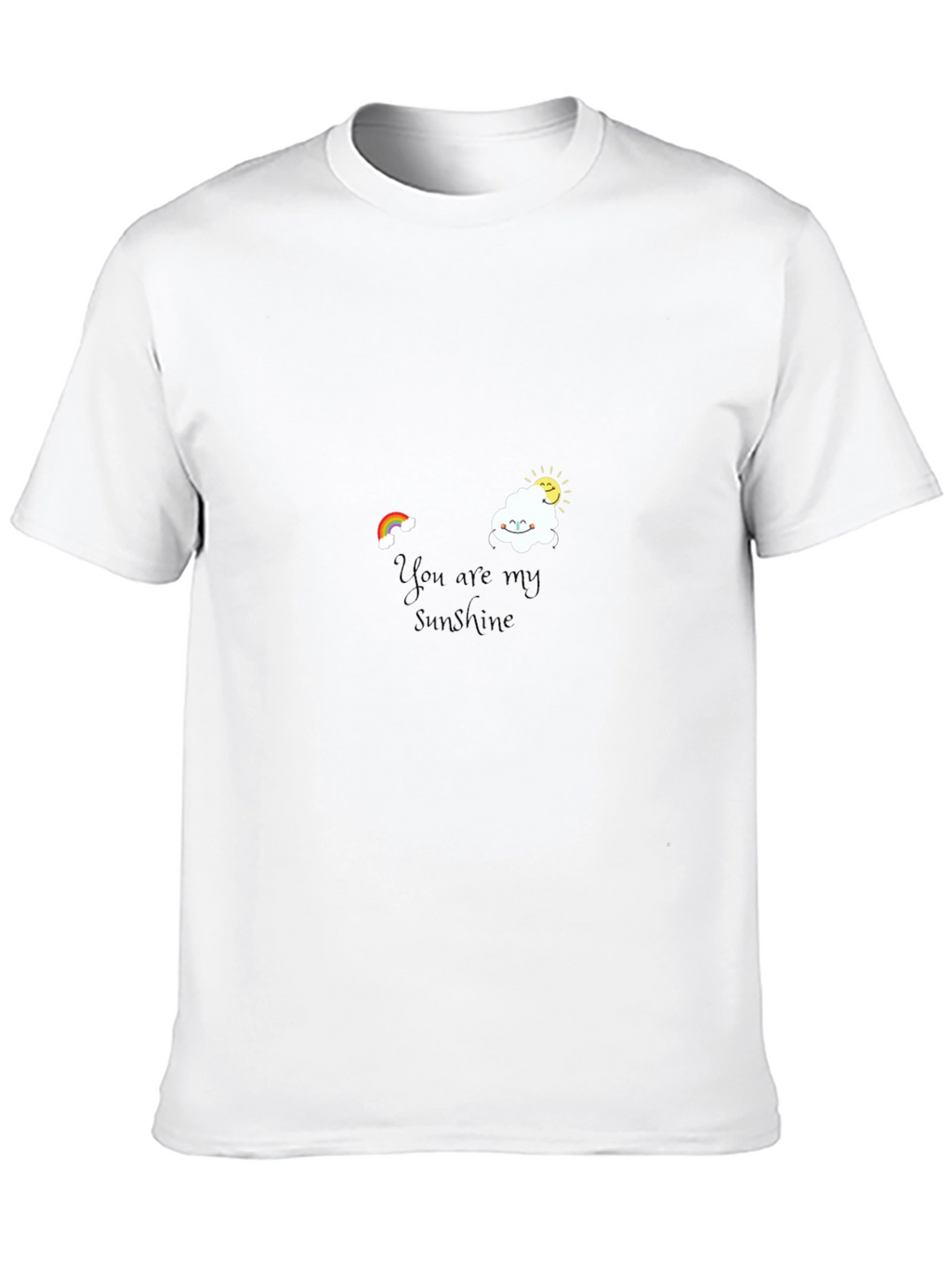 You Are My Sunshine Graphic Tee - Black