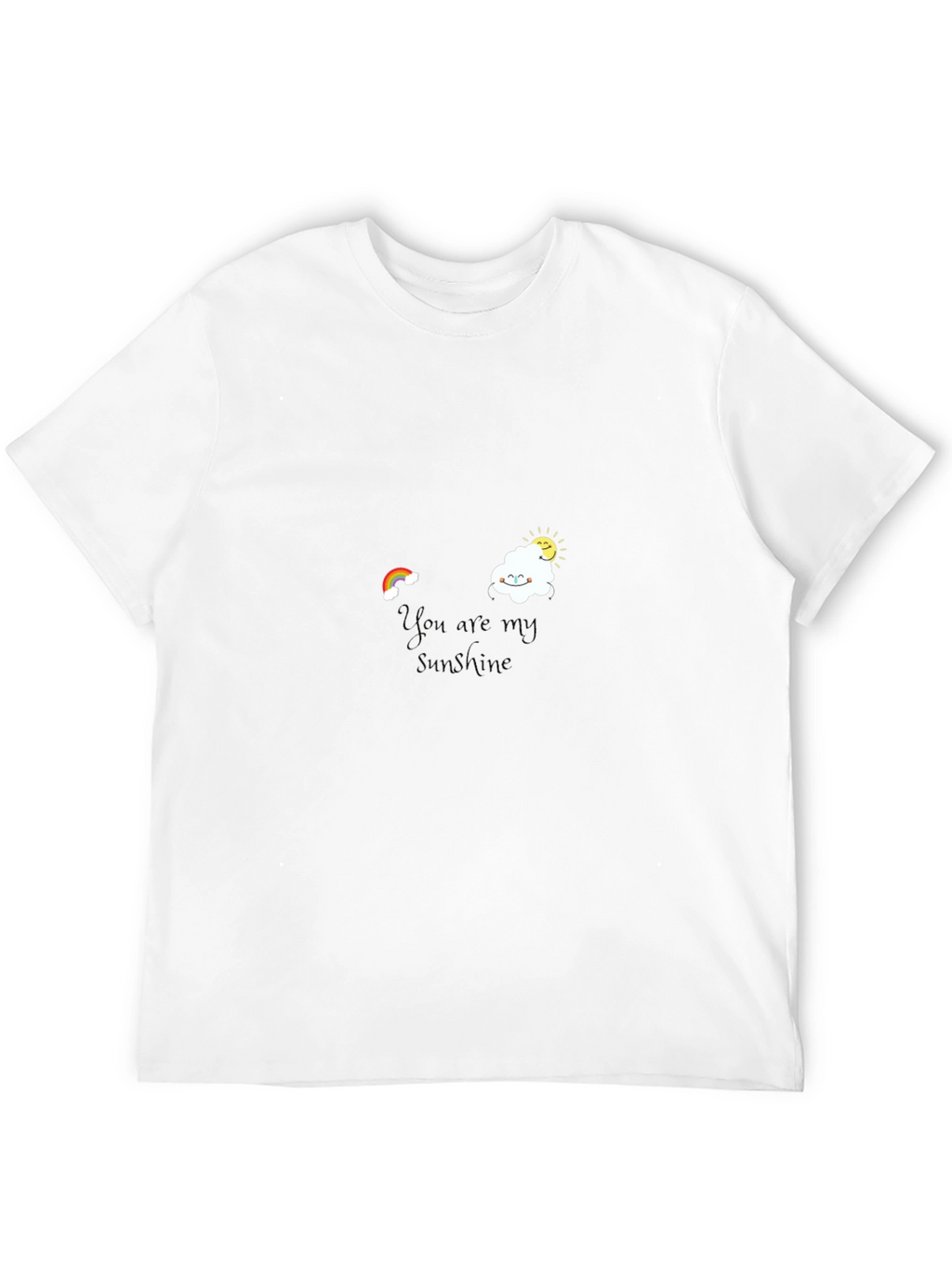 You Are My Sunshine Graphic Tee - Black