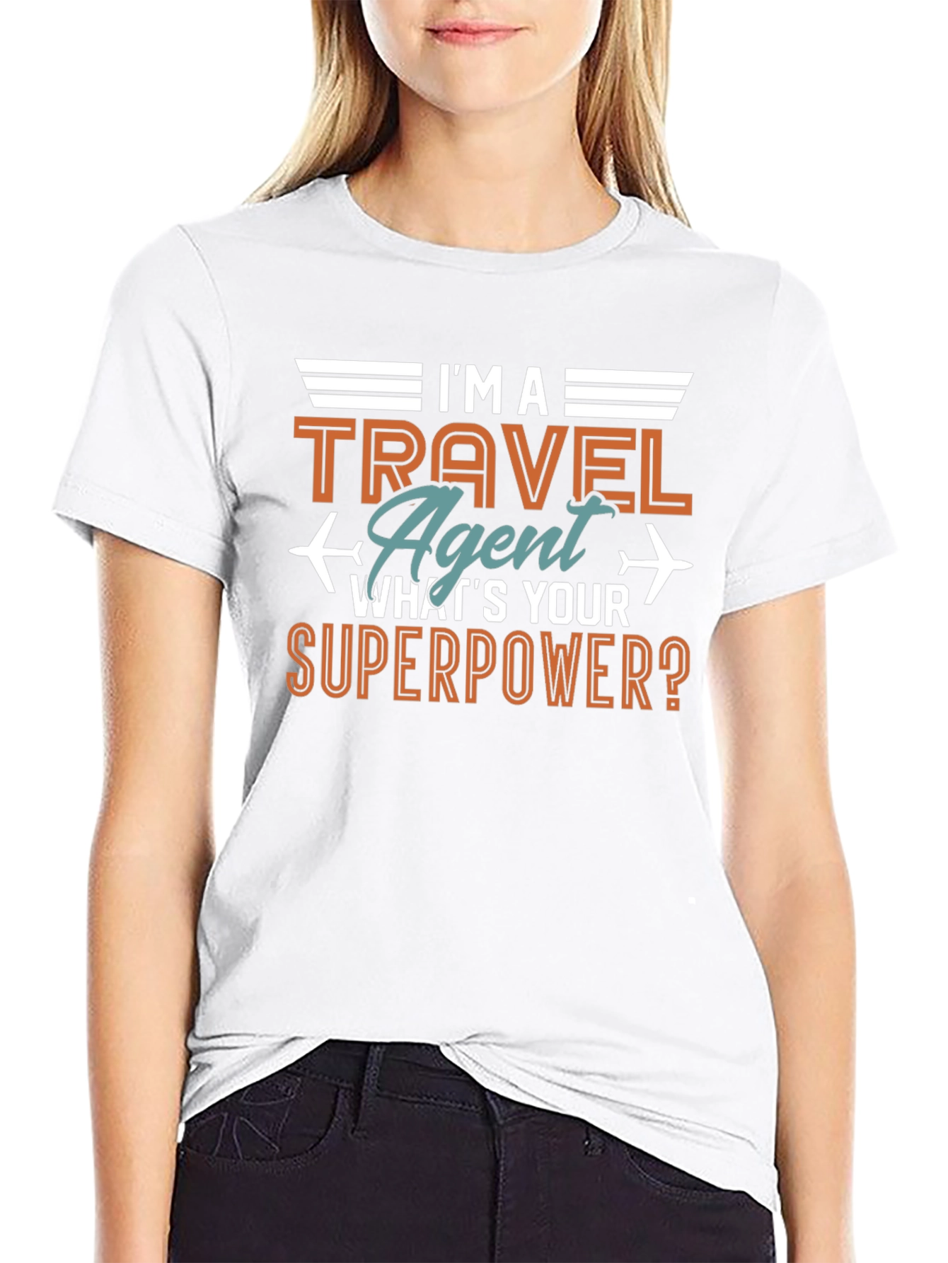 Travel Agent Superpower T-Shirt - Aviation Humor
