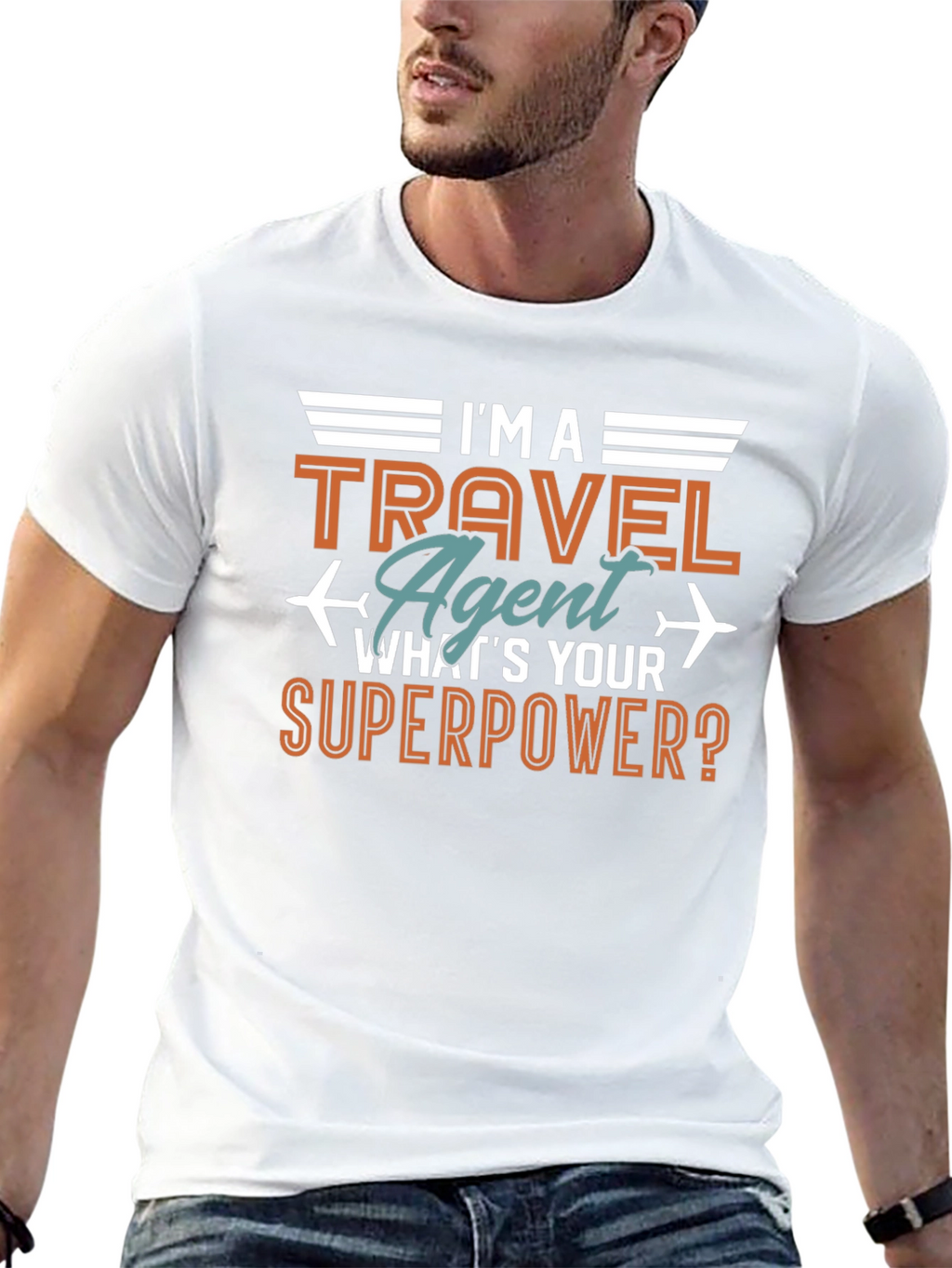Travel Agent Superpower T-Shirt - Aviation Humor
